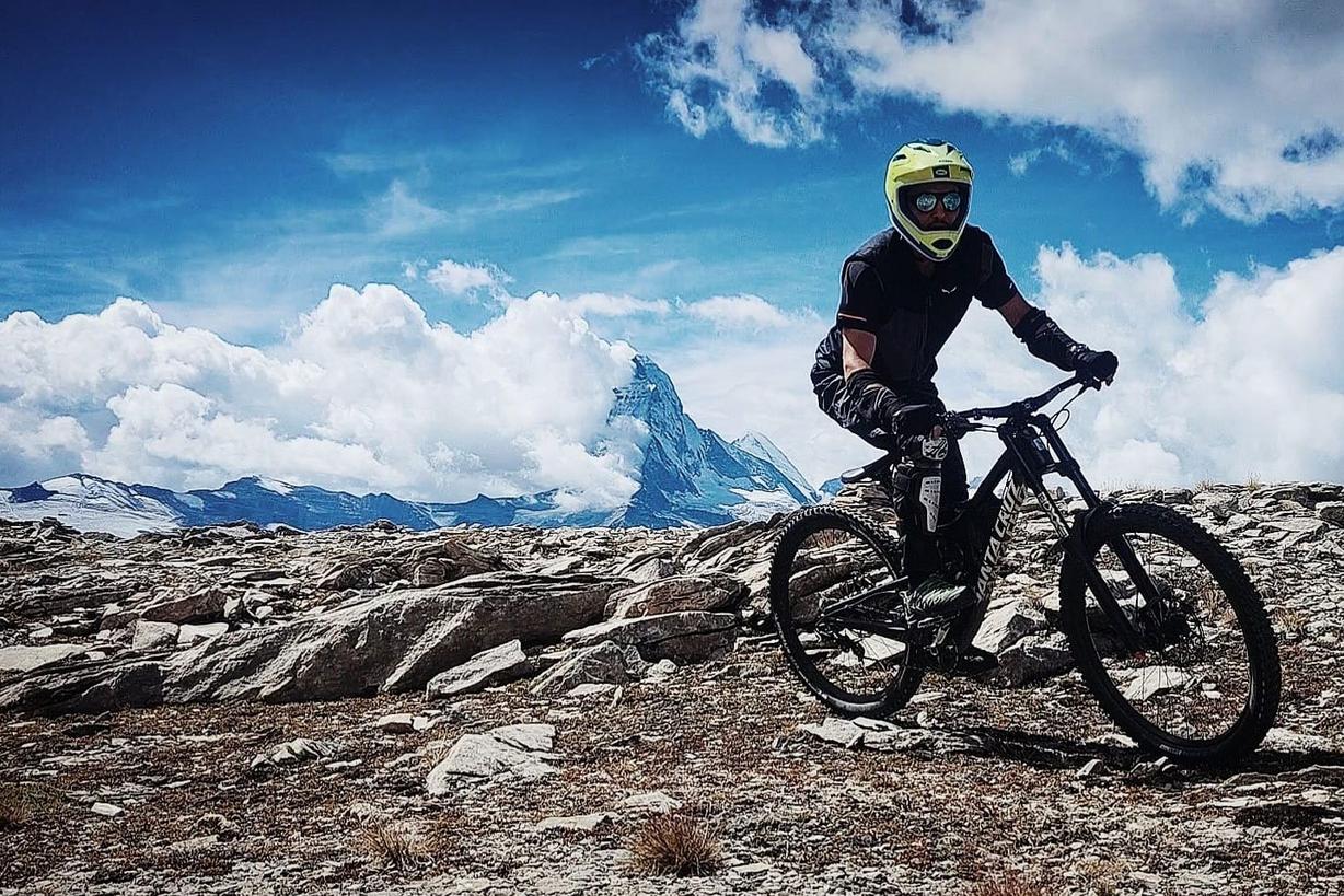 VTT avec PDS à Zermatt