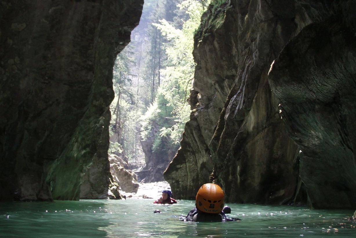 Canyoning im Wallis