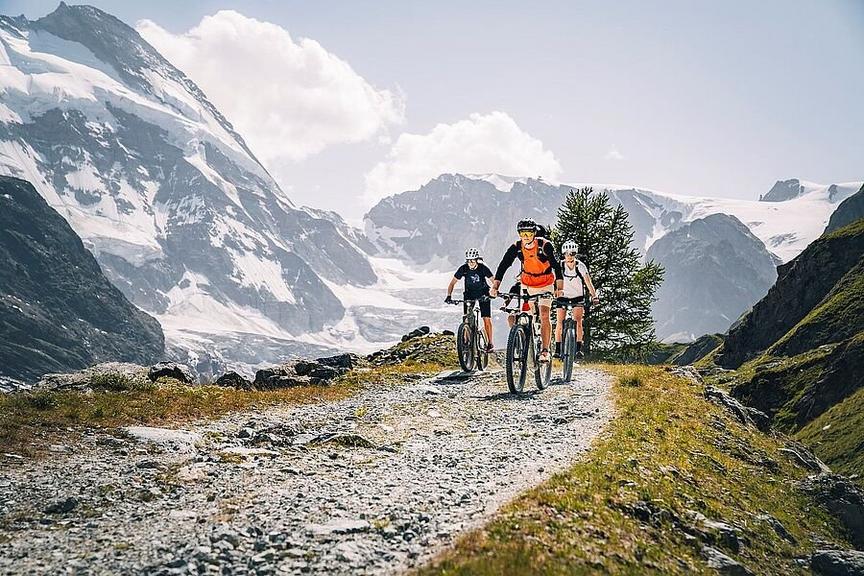 Bike Touch The Glacier - ZERMATTERS