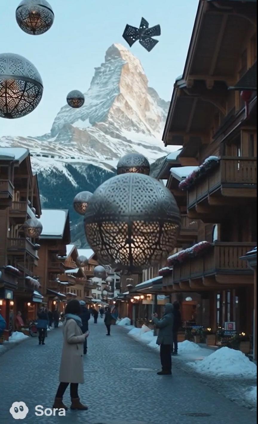 Zermatt’s Floating Sculptures: Switzerland's first augmented reality trail