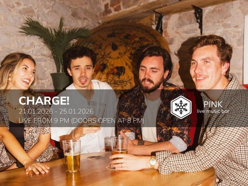 CHARGE! – 5 Nights live at the Pink Live Music Bar