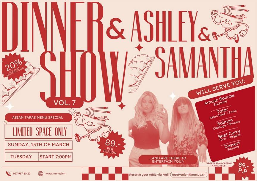 Dinner & Show @ Manud