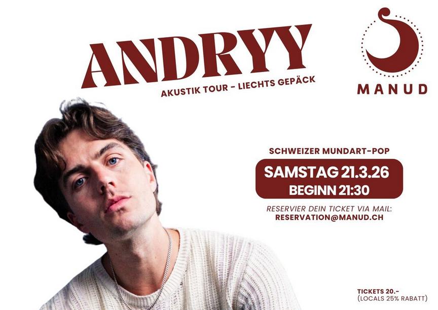 Andryy Akustik Tour - Liechts Gepäck