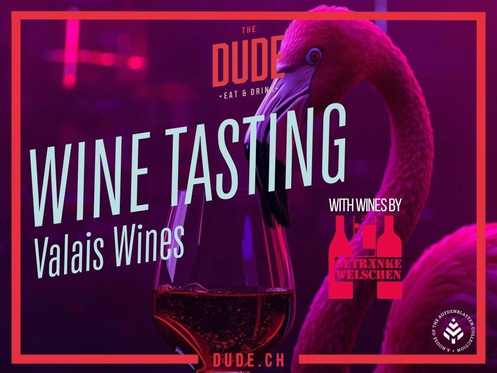 Dégustation de vins valaisans accompagnés de Welschen Getränke