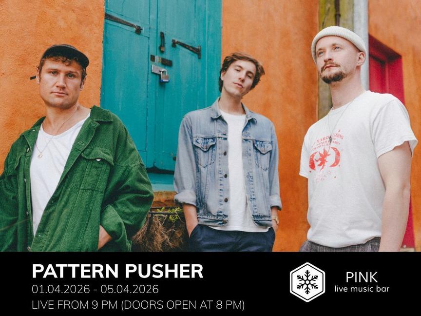 Pattern Pusher - live im Pink