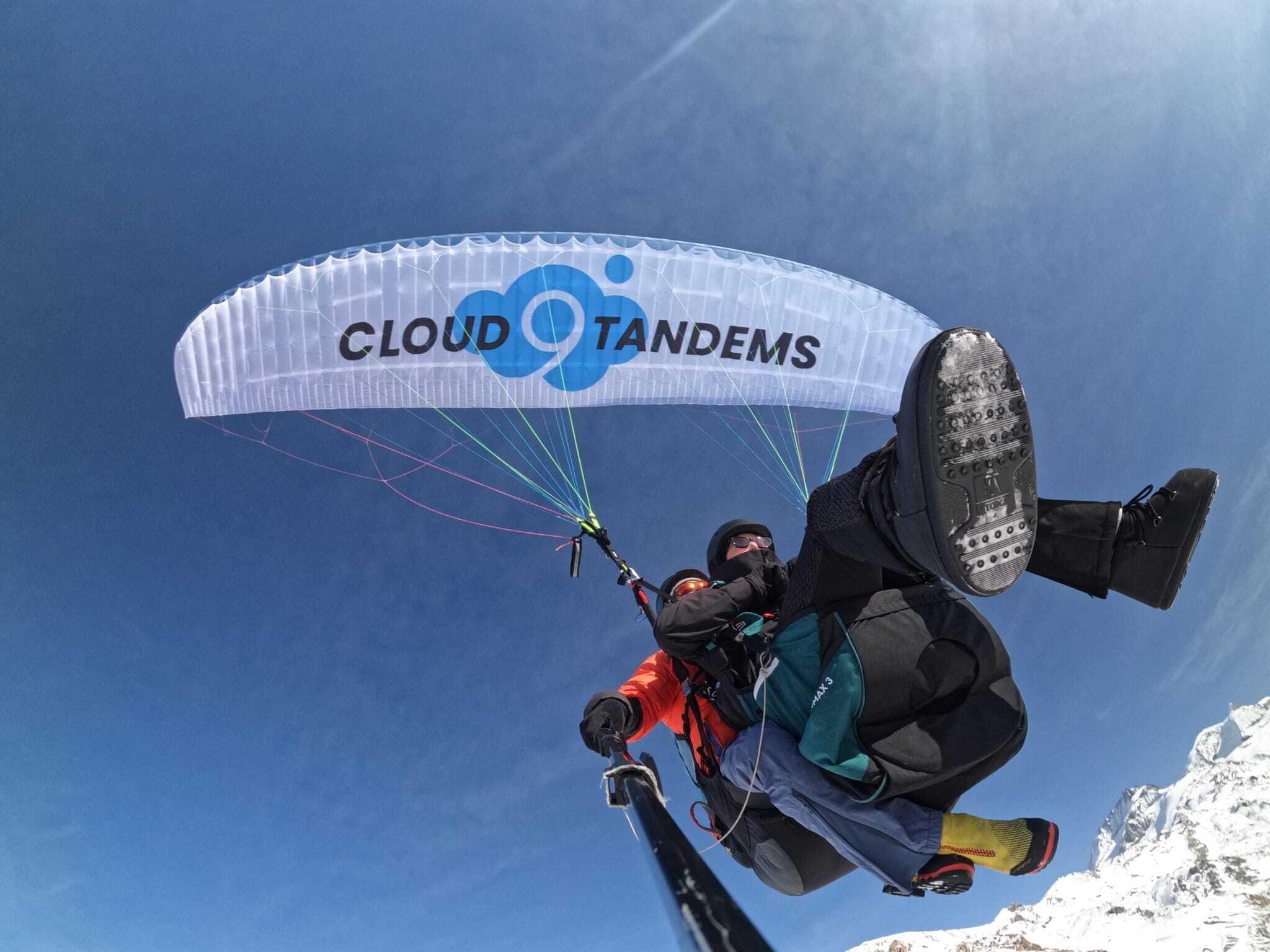Cloud 9 Tandems Paragliding Zermatt