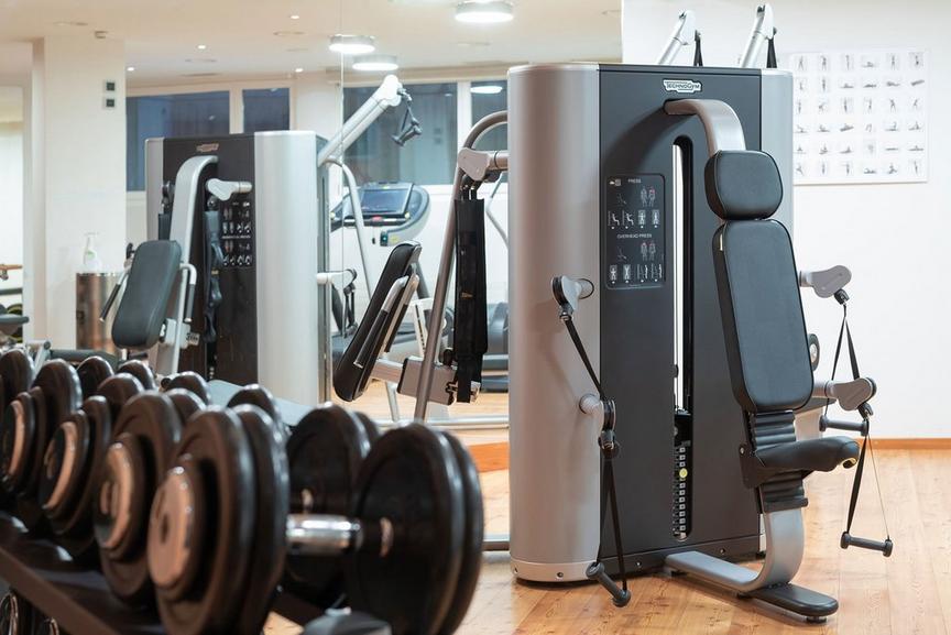 Grand Hotel Zermatterhof gym