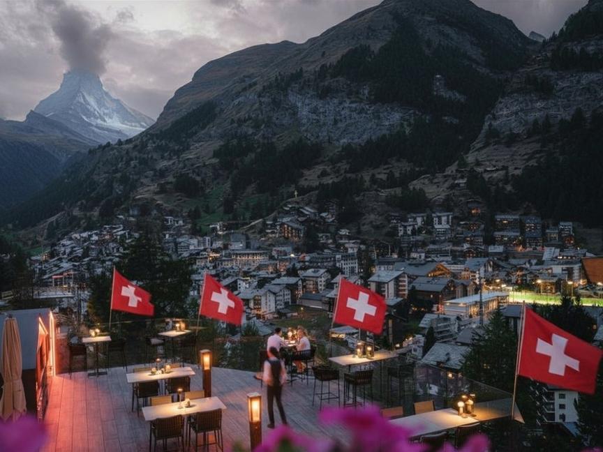 Schweizer Nationalfeiertag im Schönegg