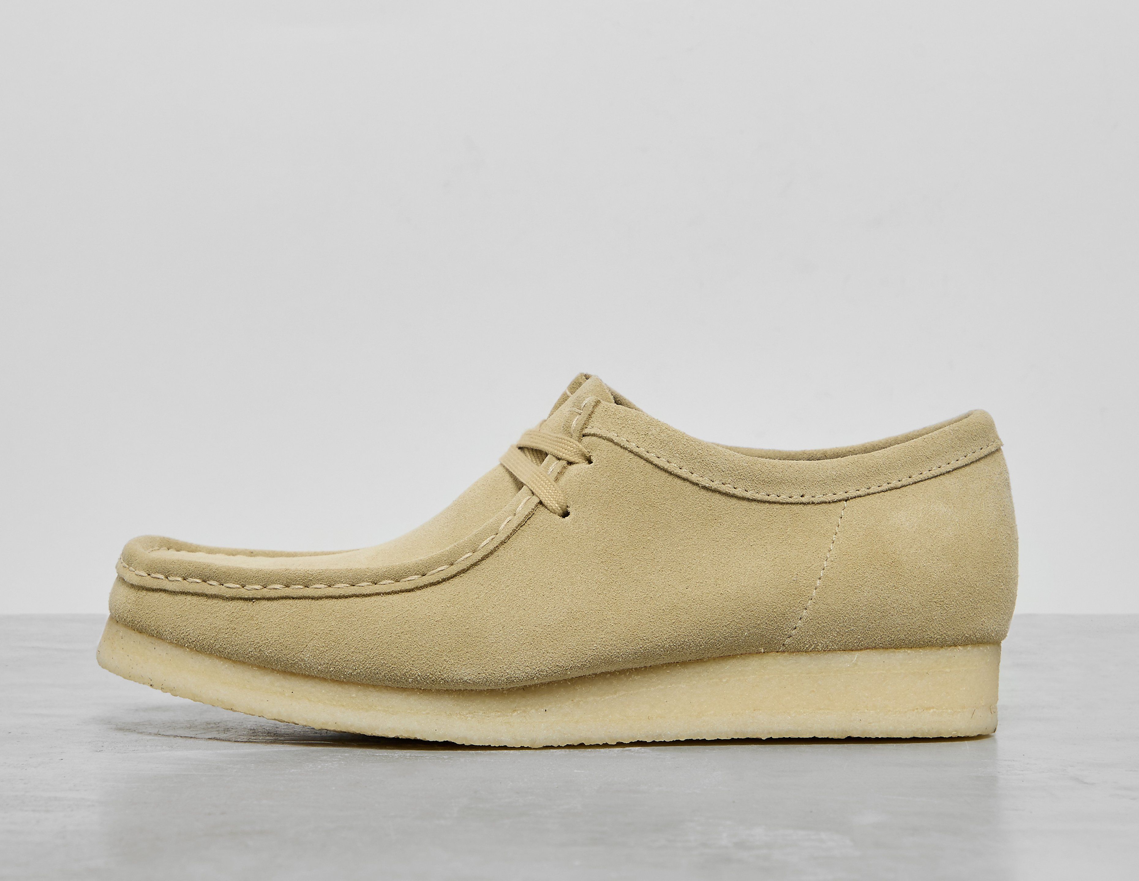 Clarks Wallabee herensneaker beige