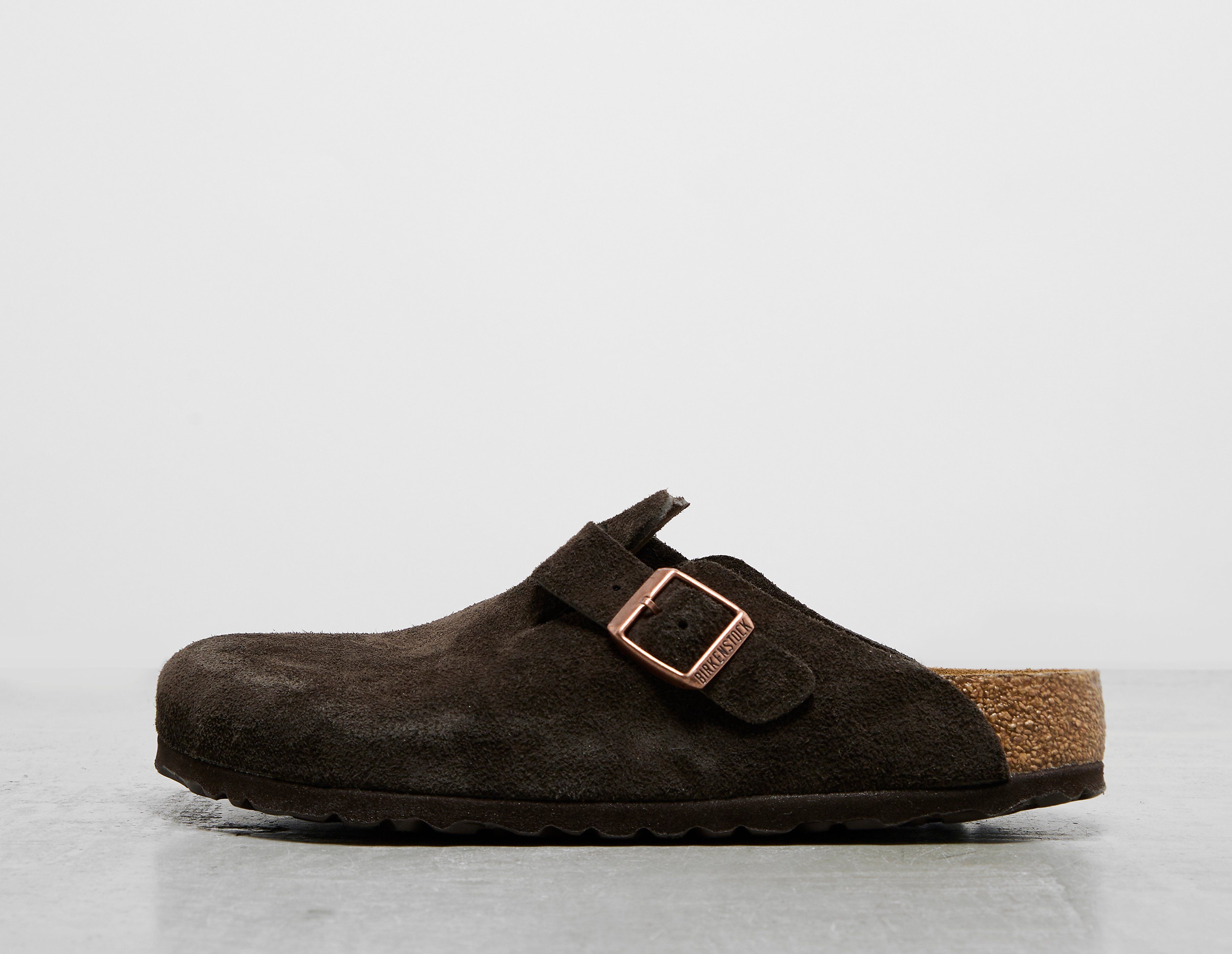 Birkenstock Boston Soft Footbed Womens, Brown