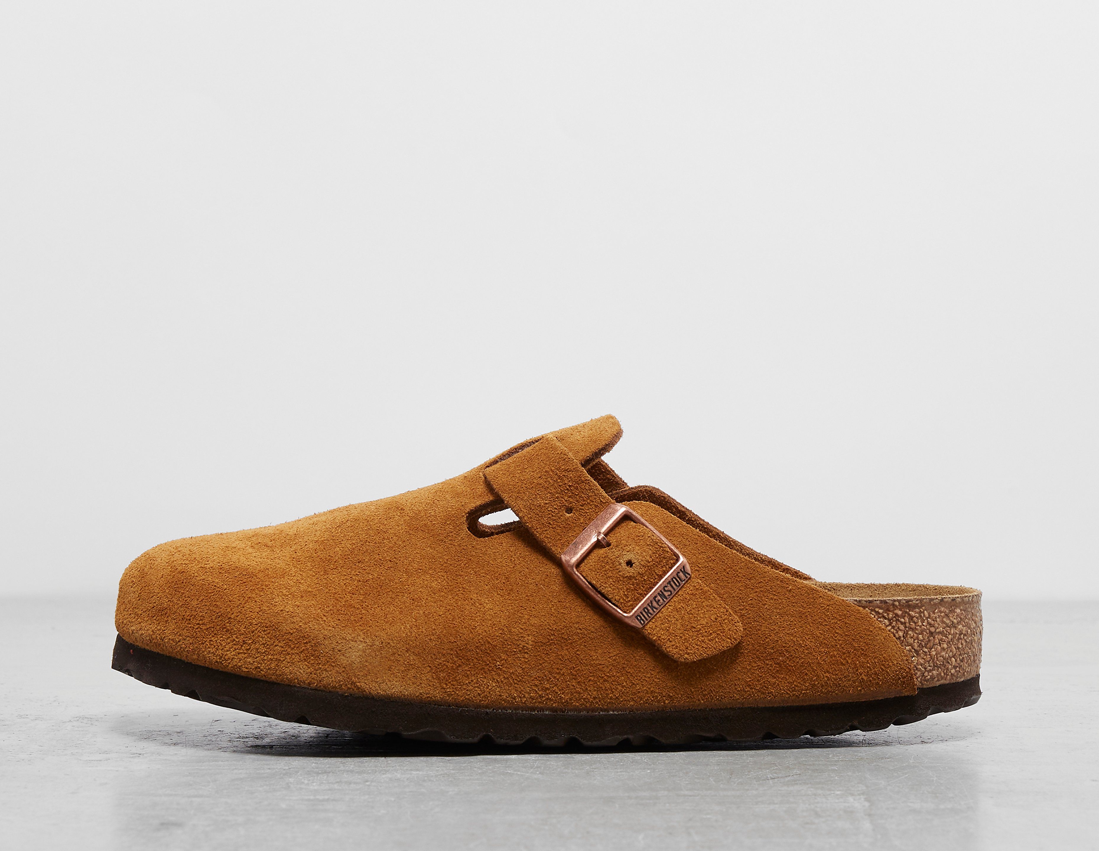 Birkenstock Boston Soft Footbed Womens, Brown