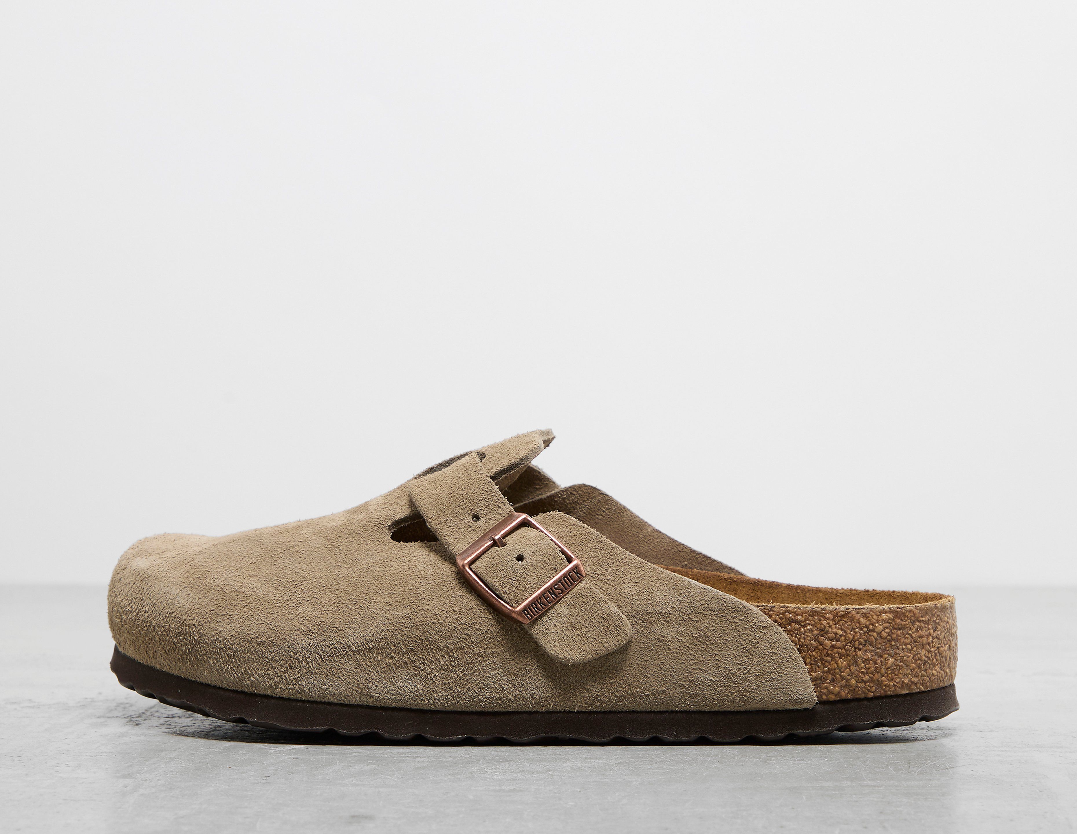 Birkenstock Boston Soft Footbed Womens, Brown