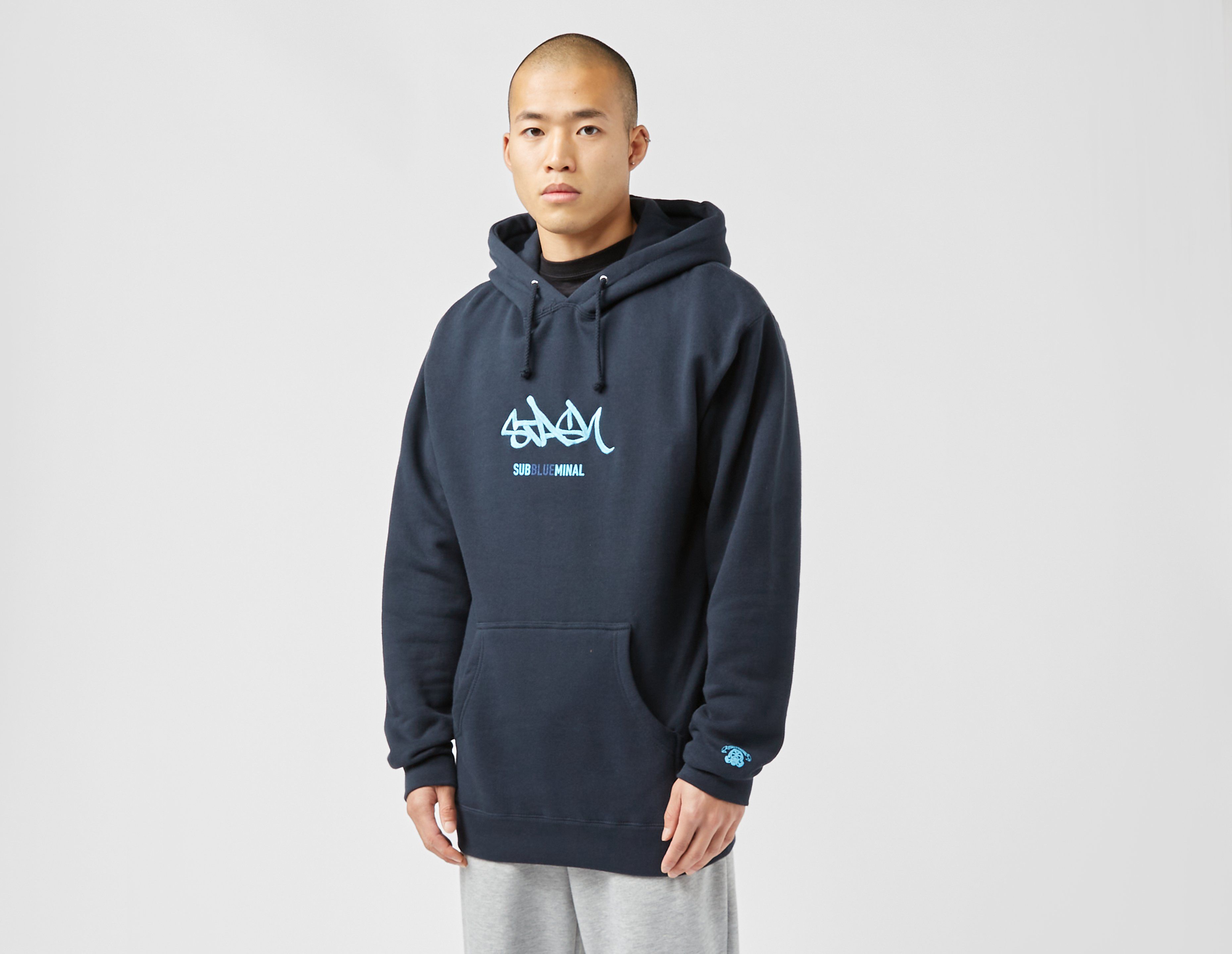 Footpatrol x STASH Subblueminal Hoodie, Blue