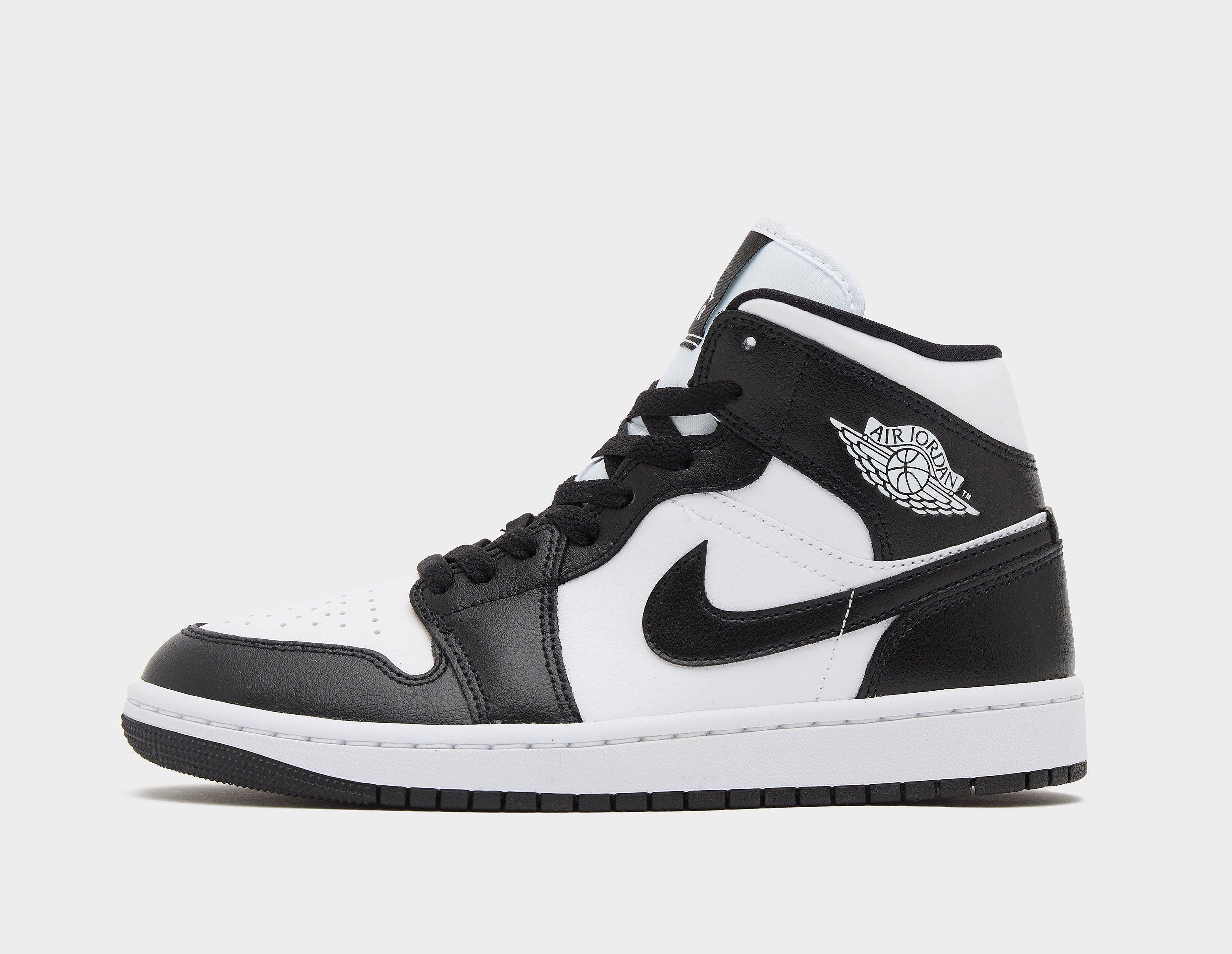 Jordan Air 1 Mid Women's - White, White