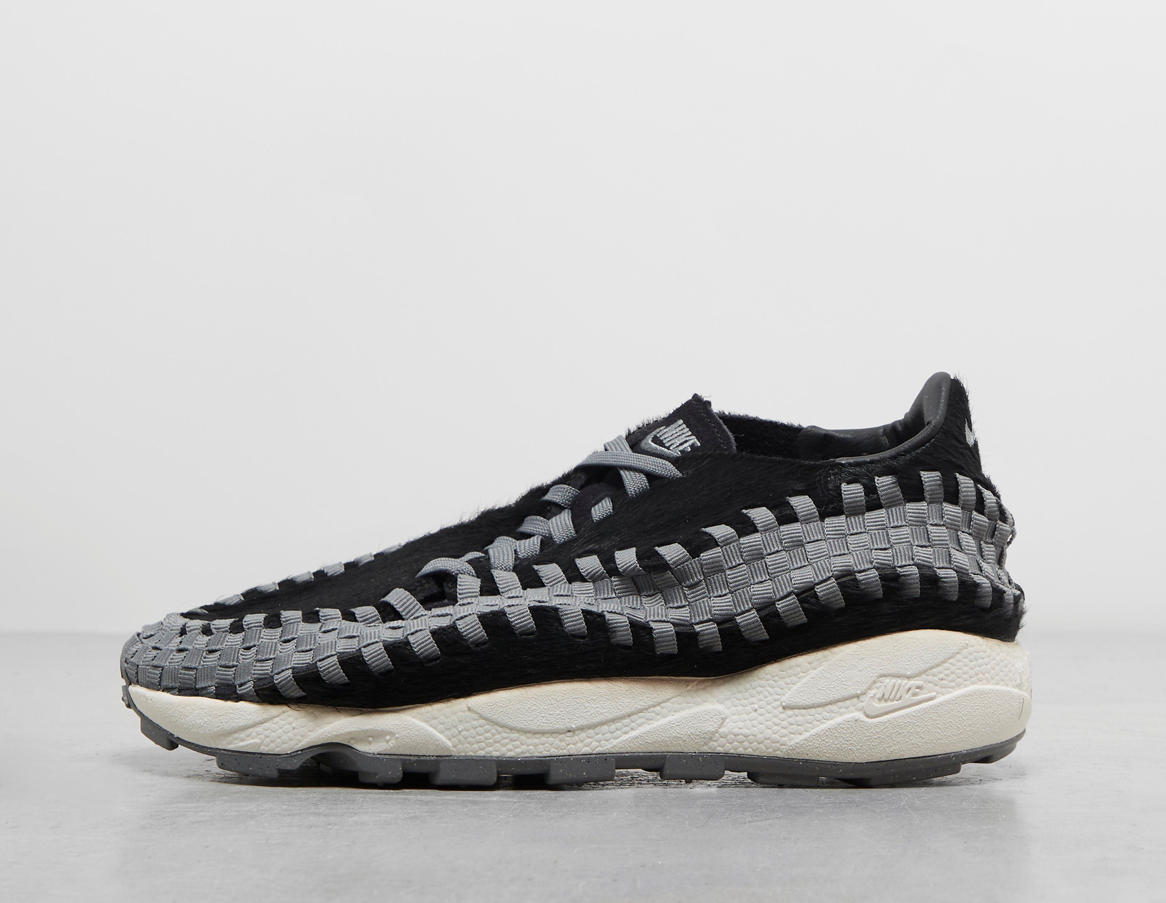 Nike Air Footscape Woven Dames, Black