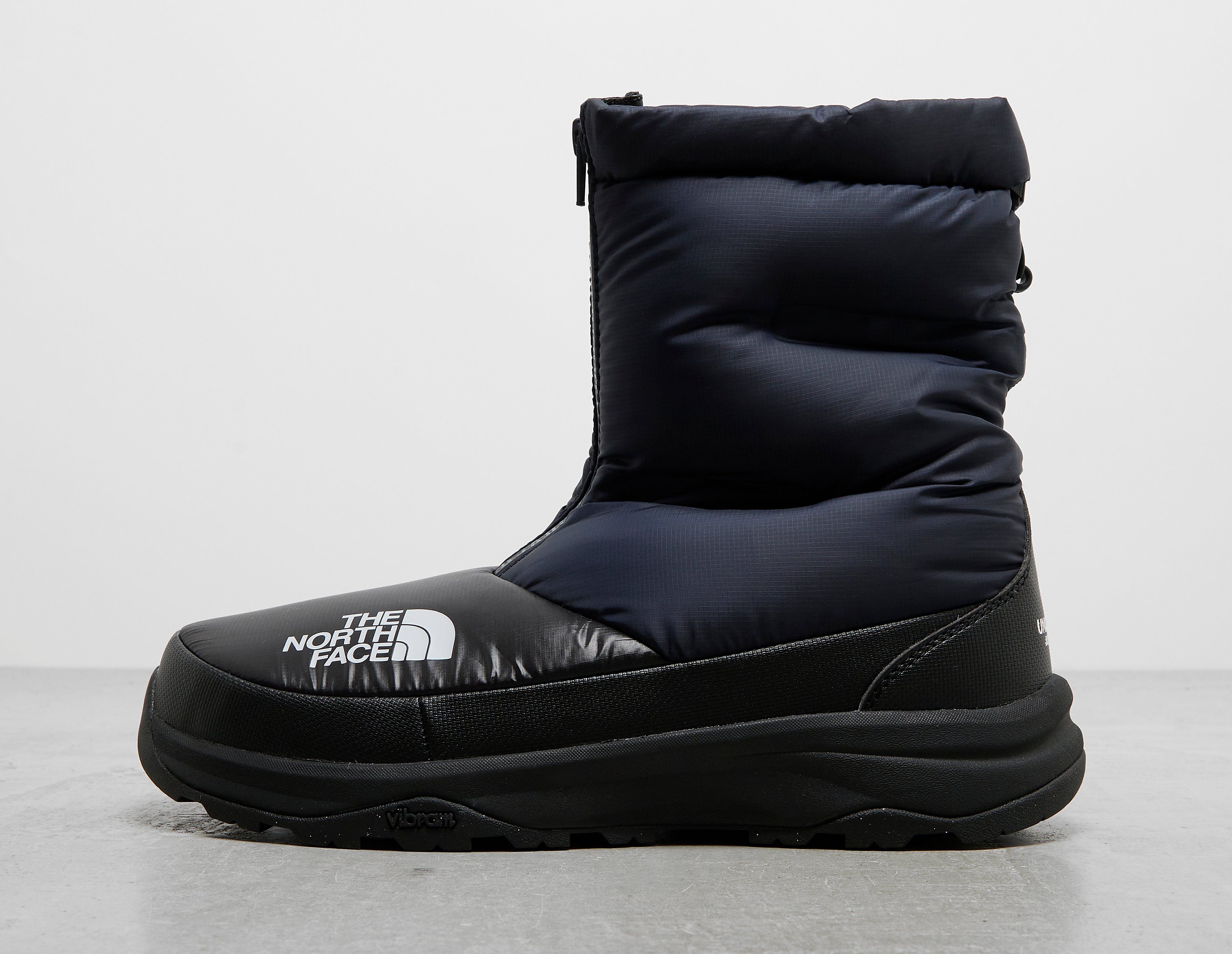 the north face x undercover down bootie - black, black