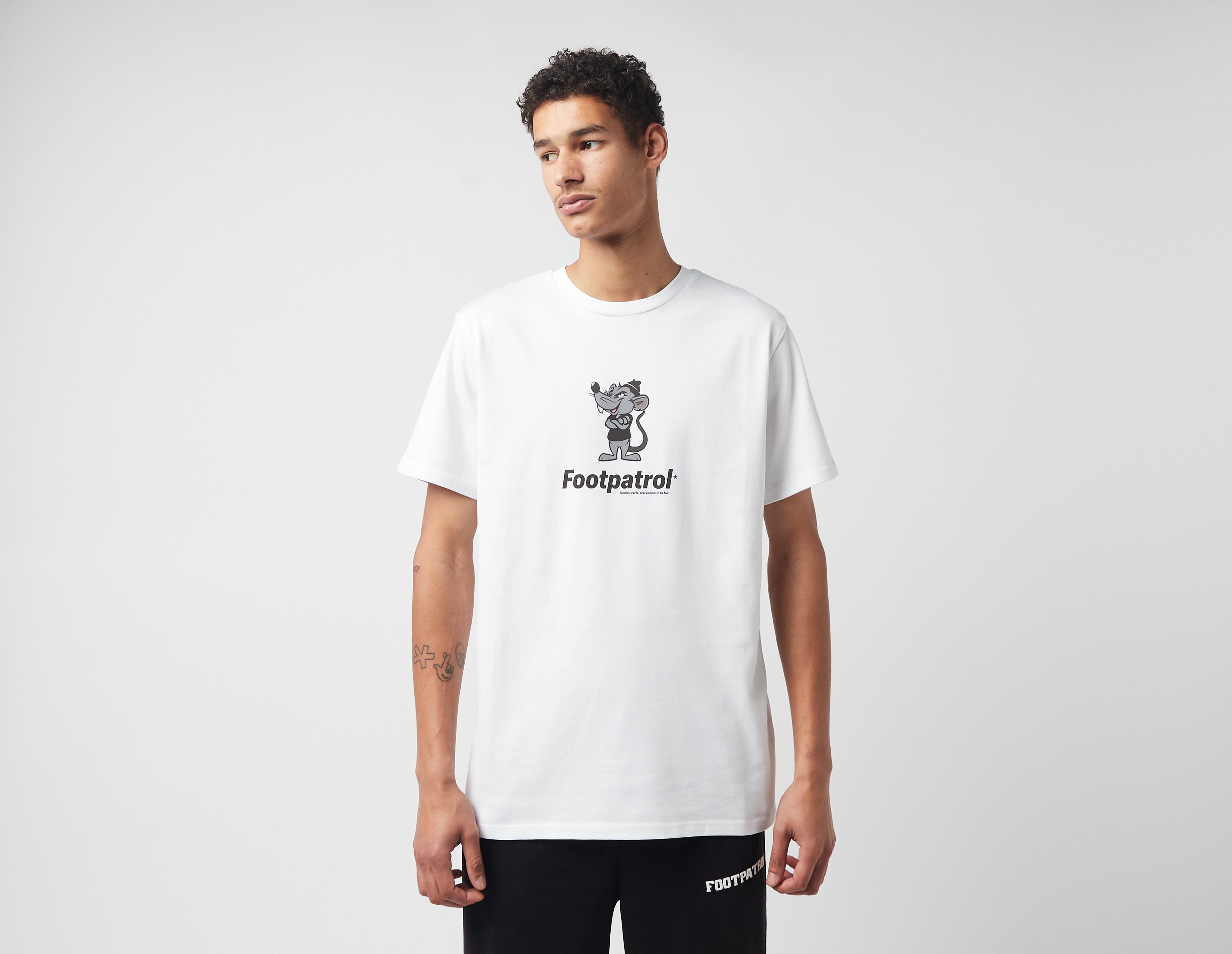 footpatrol mascot t-shirt - white, white