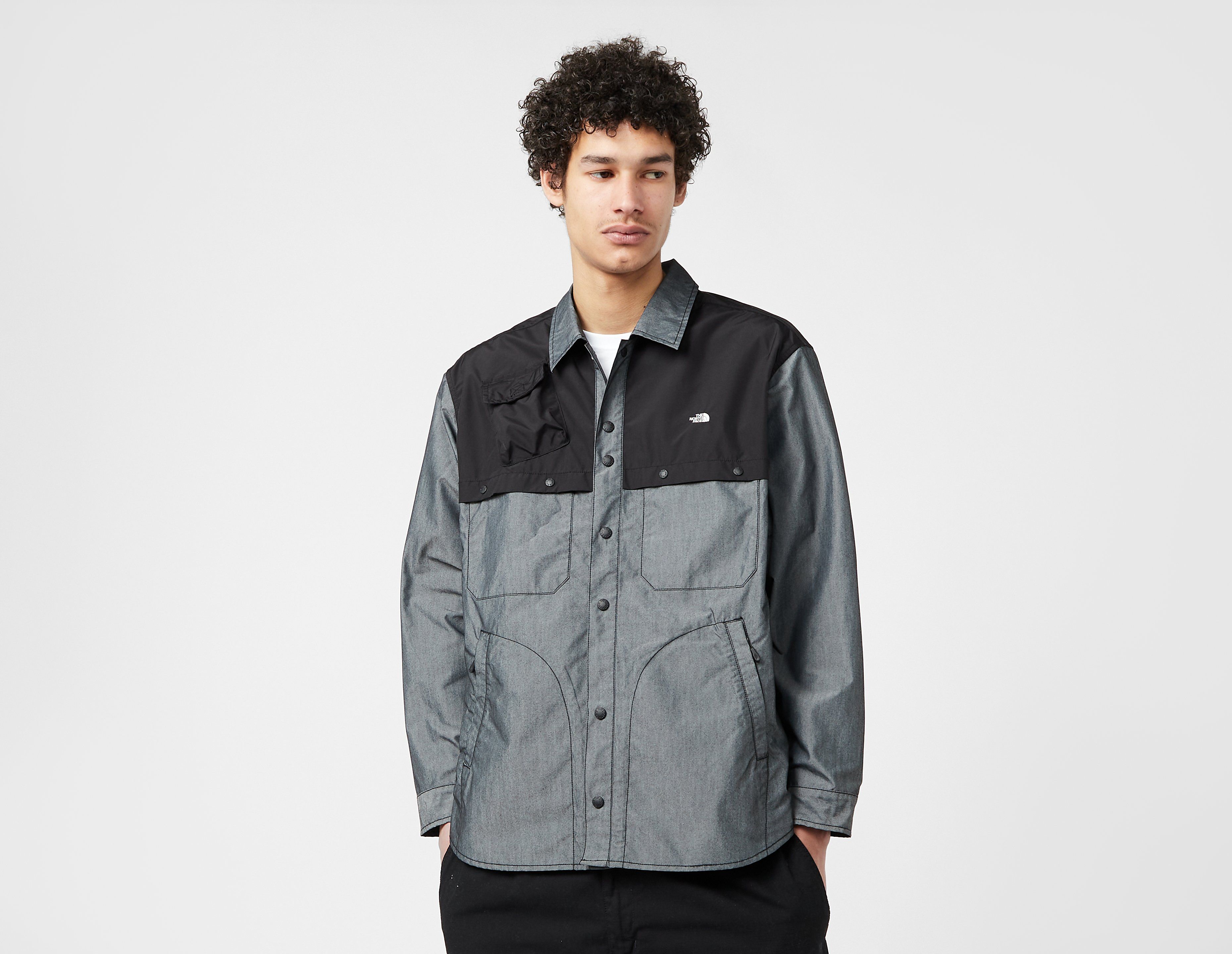 The North Face Denim Shirt, grijs