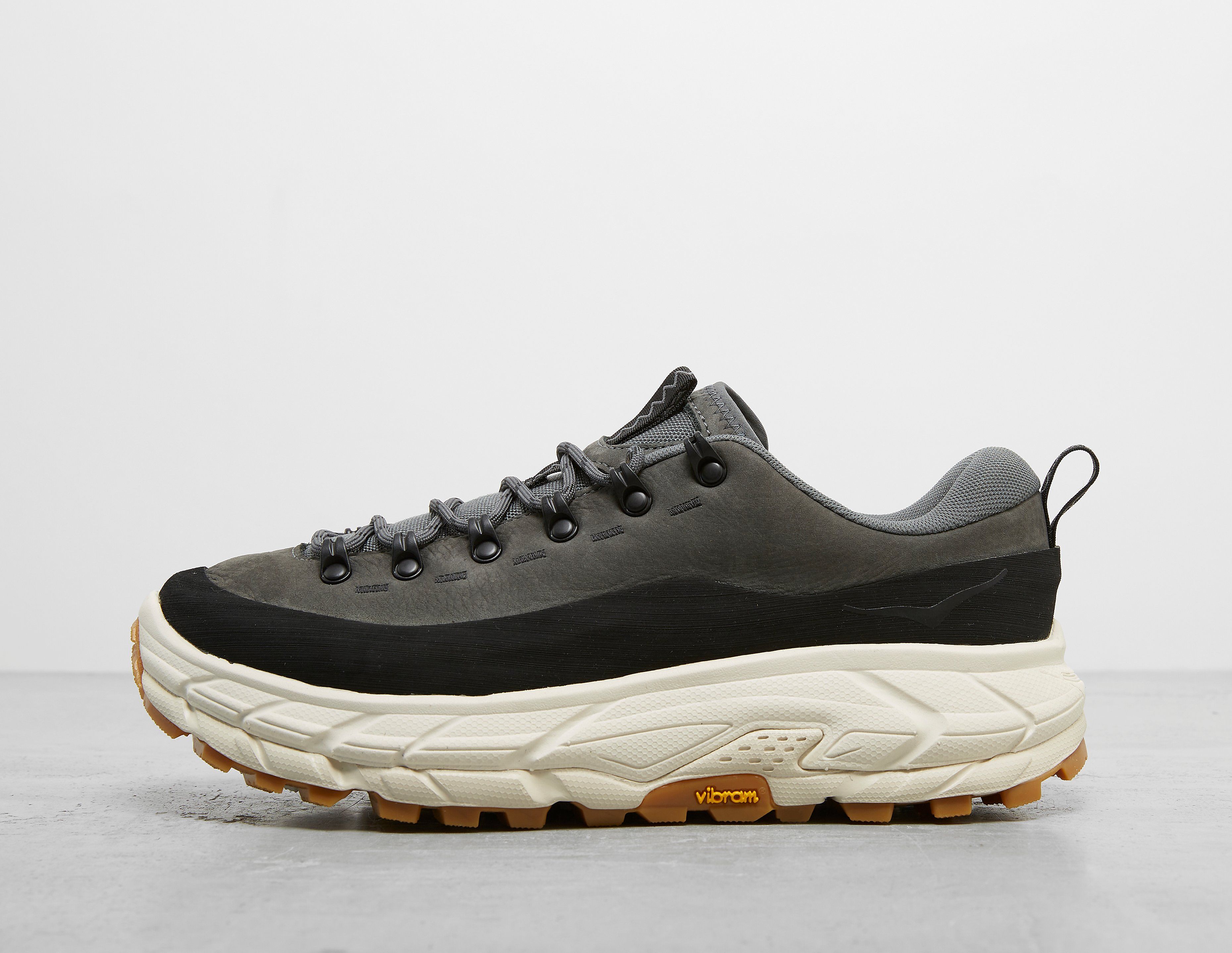 HOKA herensneaker grijs en zwart