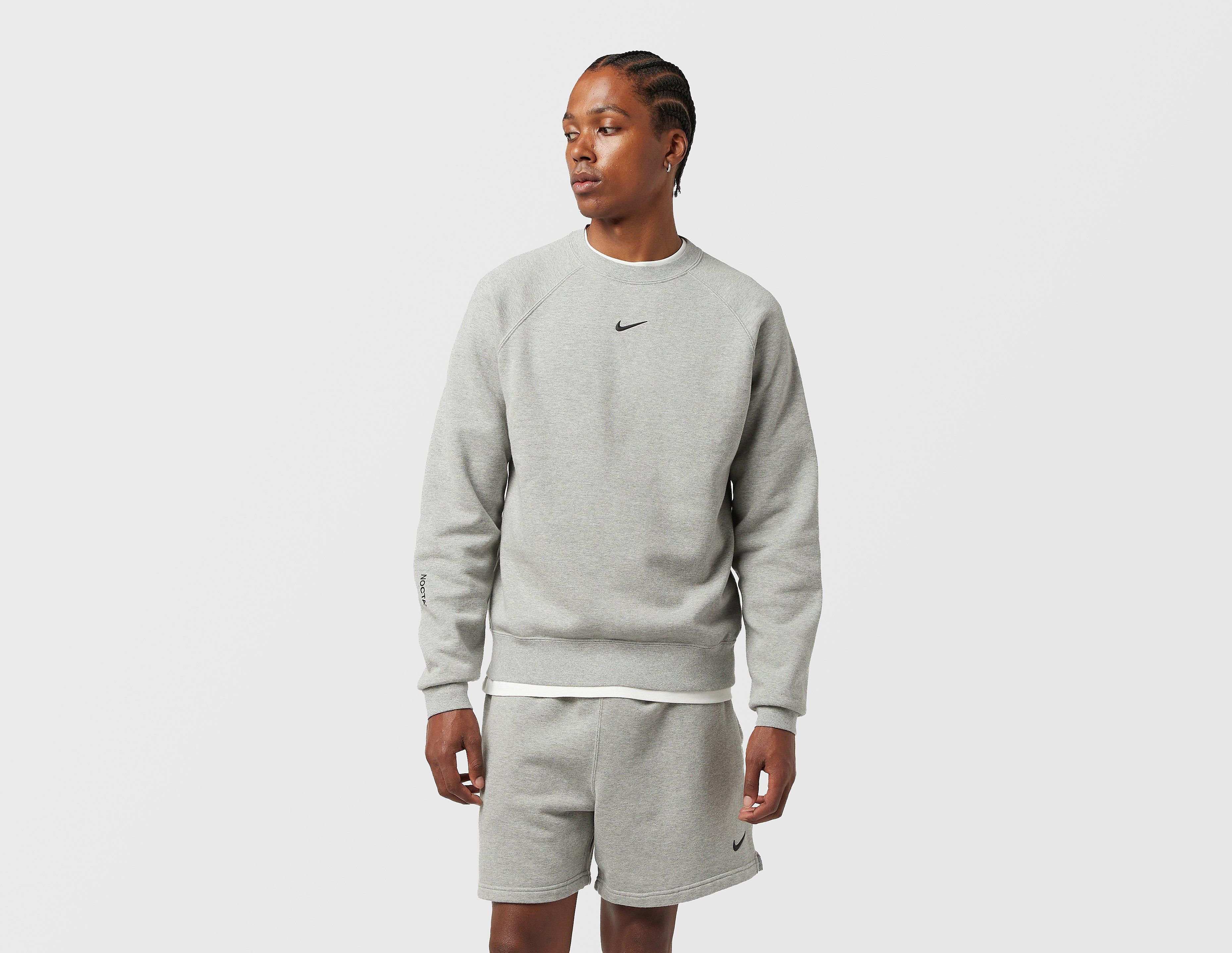 Nike   X Nocta Crewneck Sweatshirt Grey in Size Medium, FootPatrol