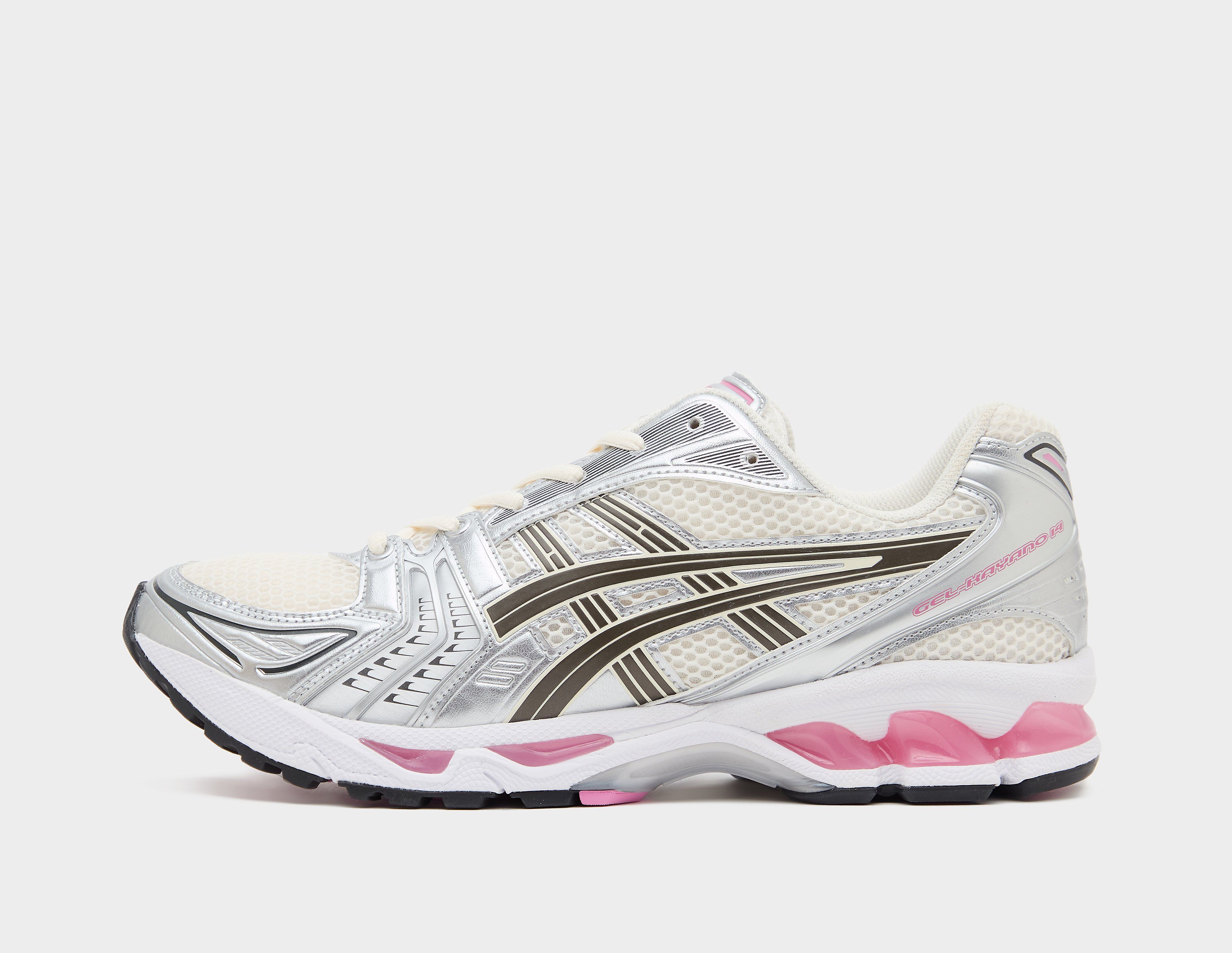 Asics Gel Kayano 14 herensneaker roze en zilver
