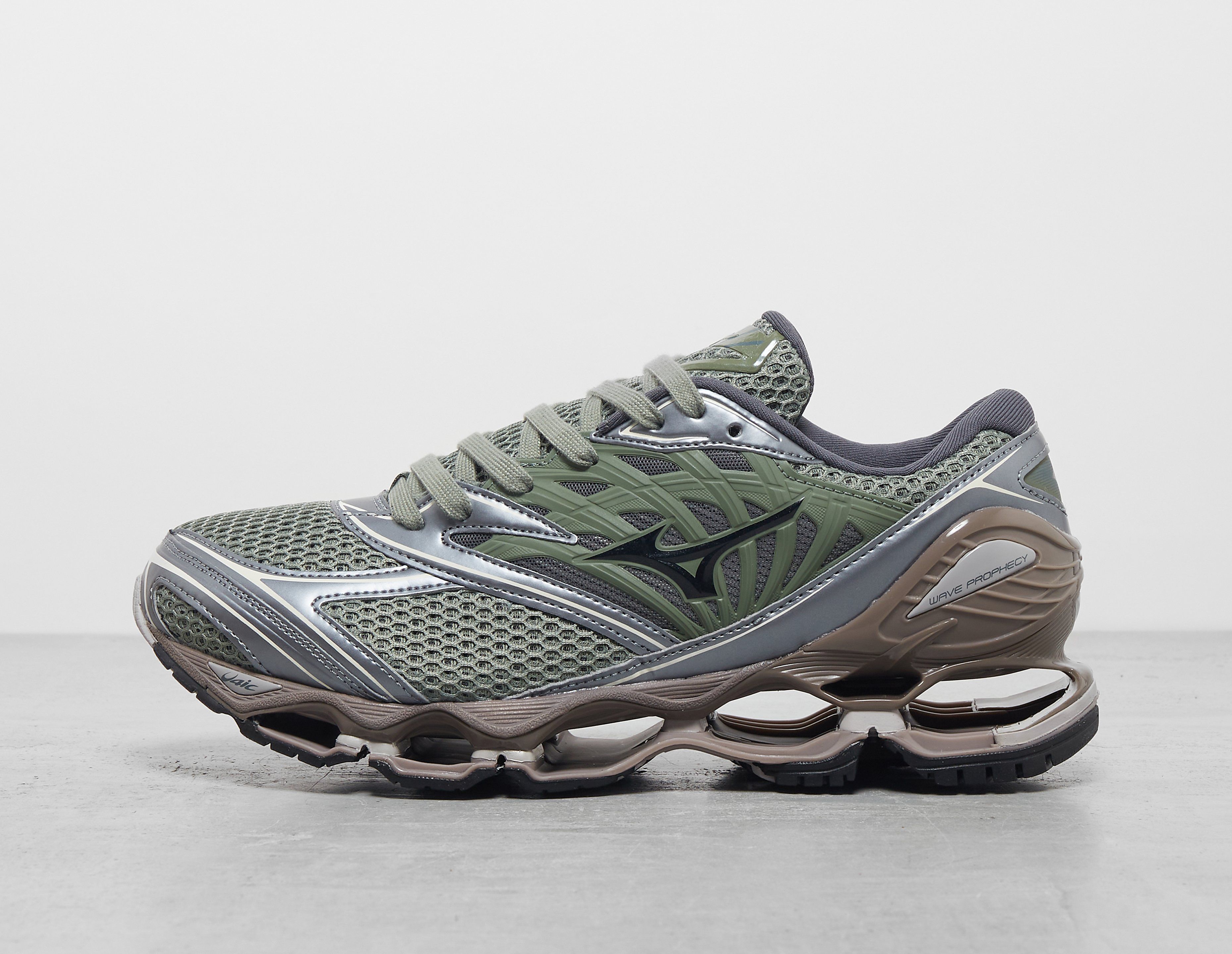 Mizuno Wave Prophecy herensneaker groen