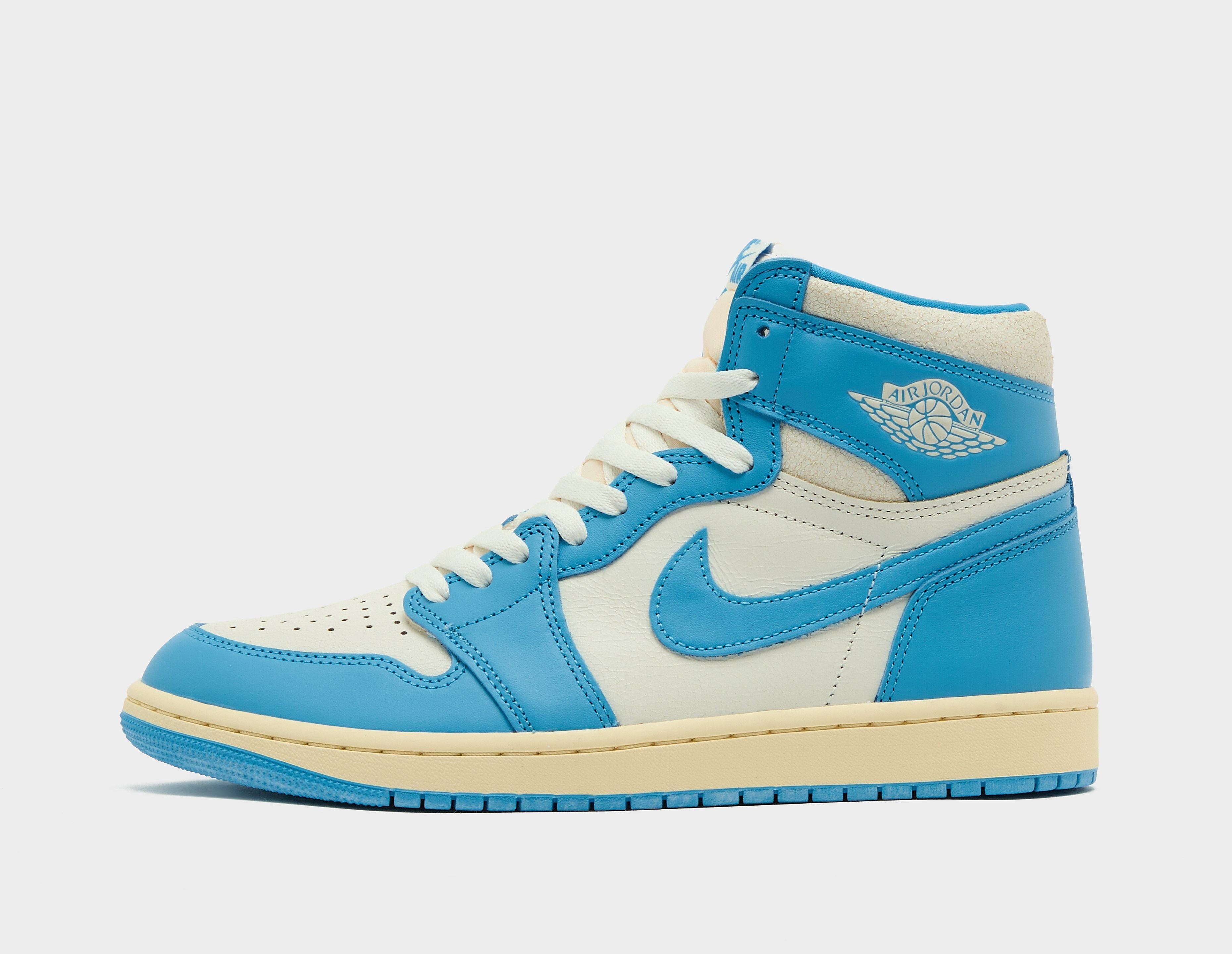 Jordan Men's  Air 1 High OG 'UNC Reimagined' Blue, FootPatrol