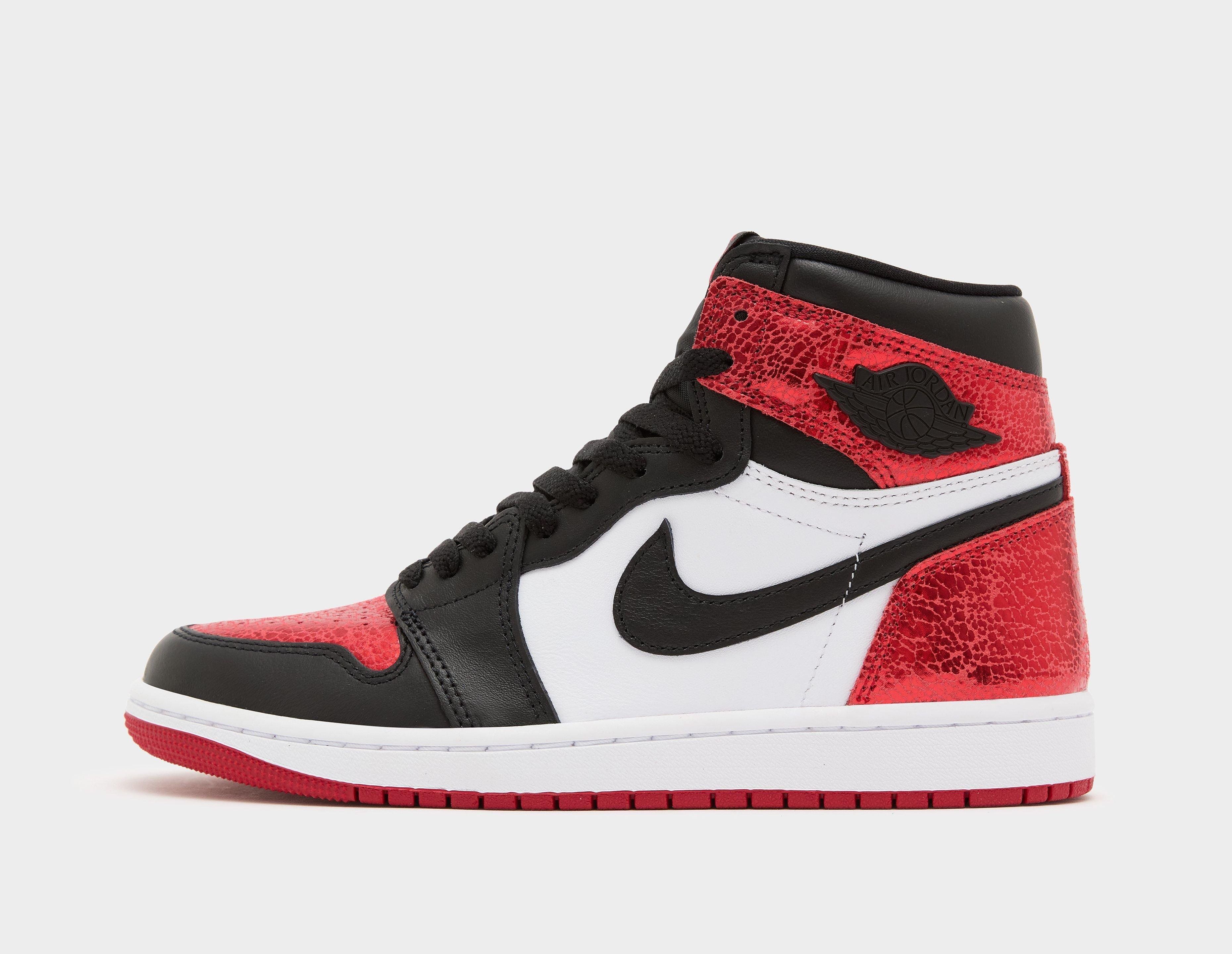 Jordan Women's  Air  1 High OG  Red, FootPatrol