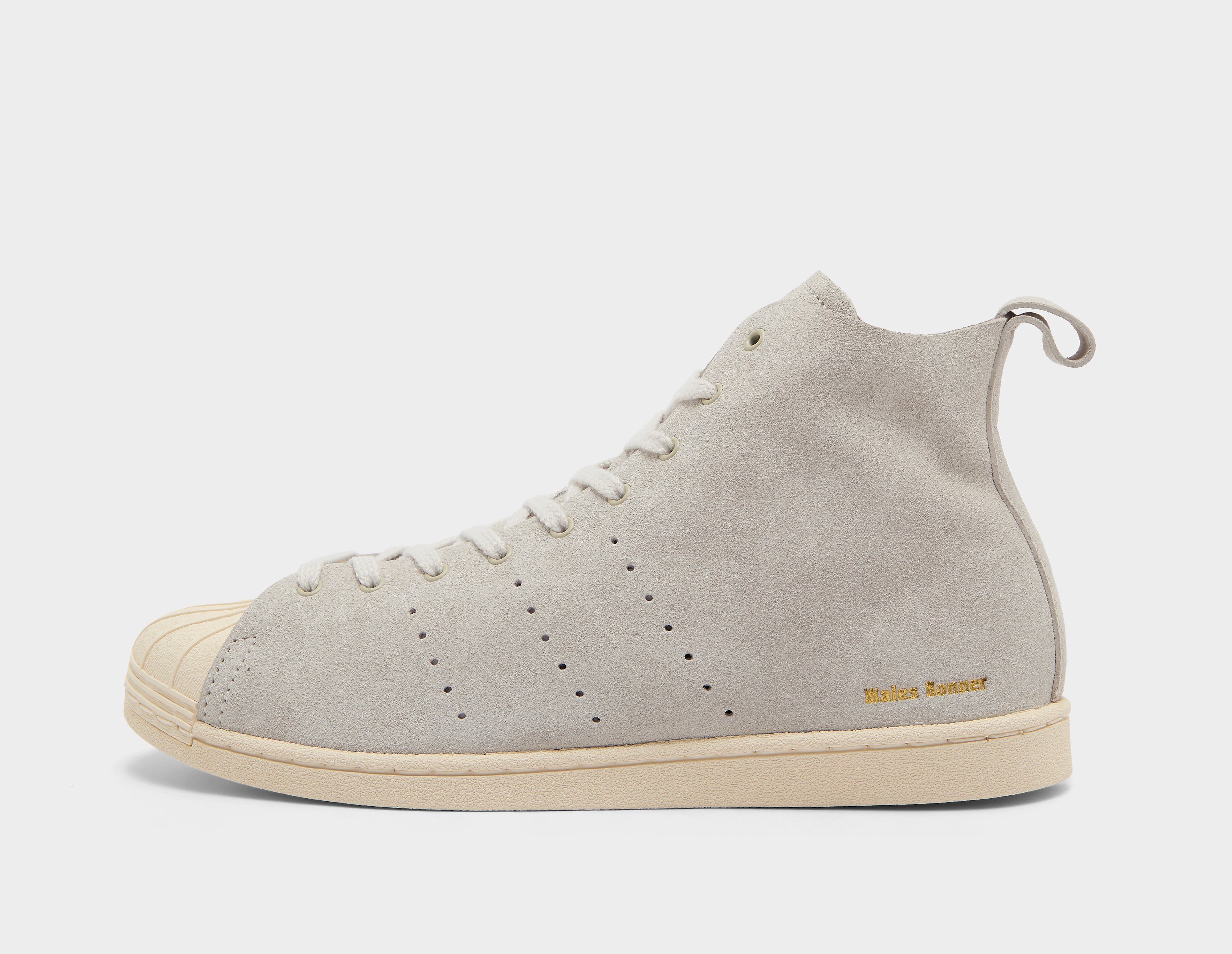 Adidas Originals Men's  X Wales Bonner Superstar Hi Grey, FootPatrol