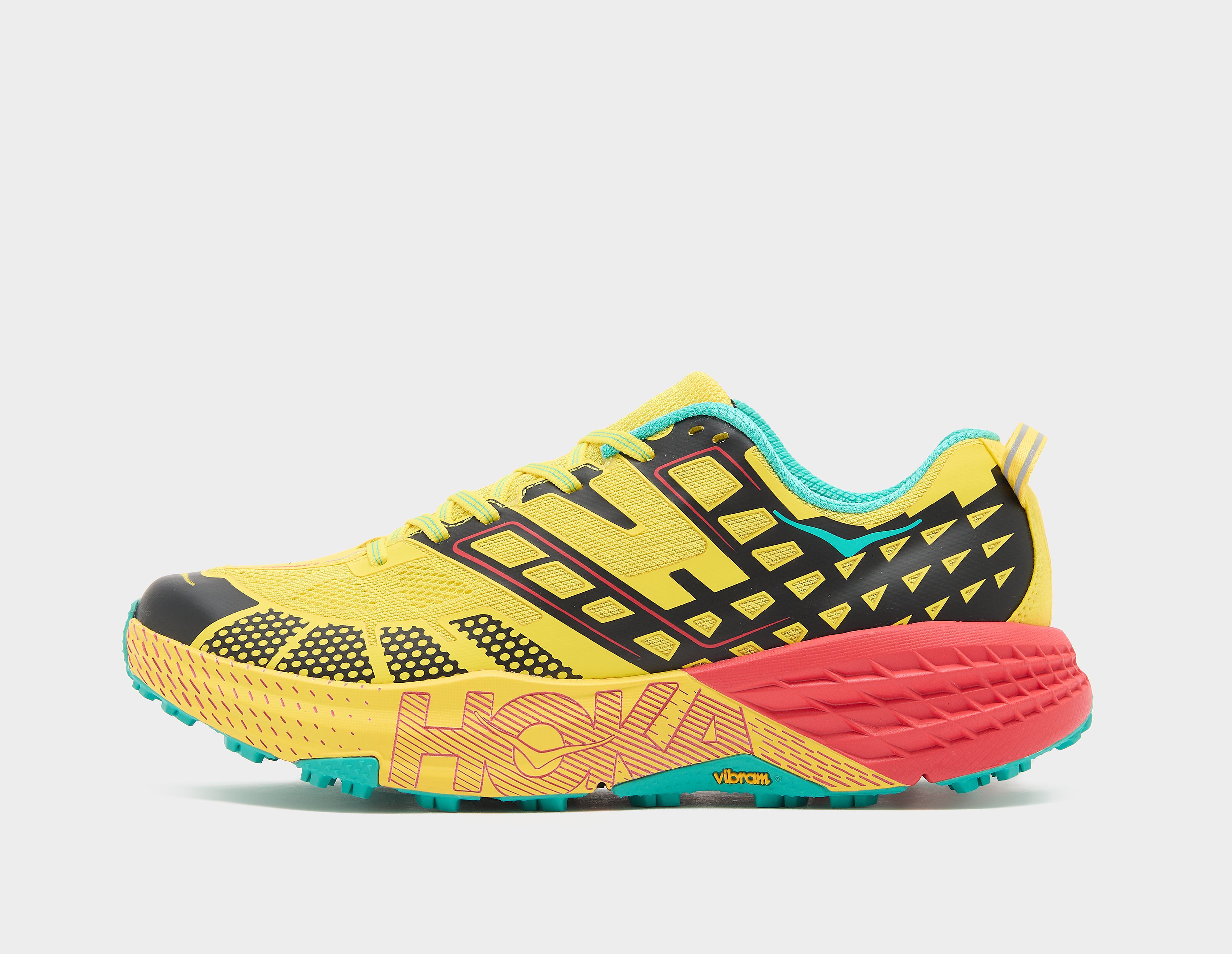 Hoka Men's  Speedgoat 2 Yellow in Size 2, FootPatrol