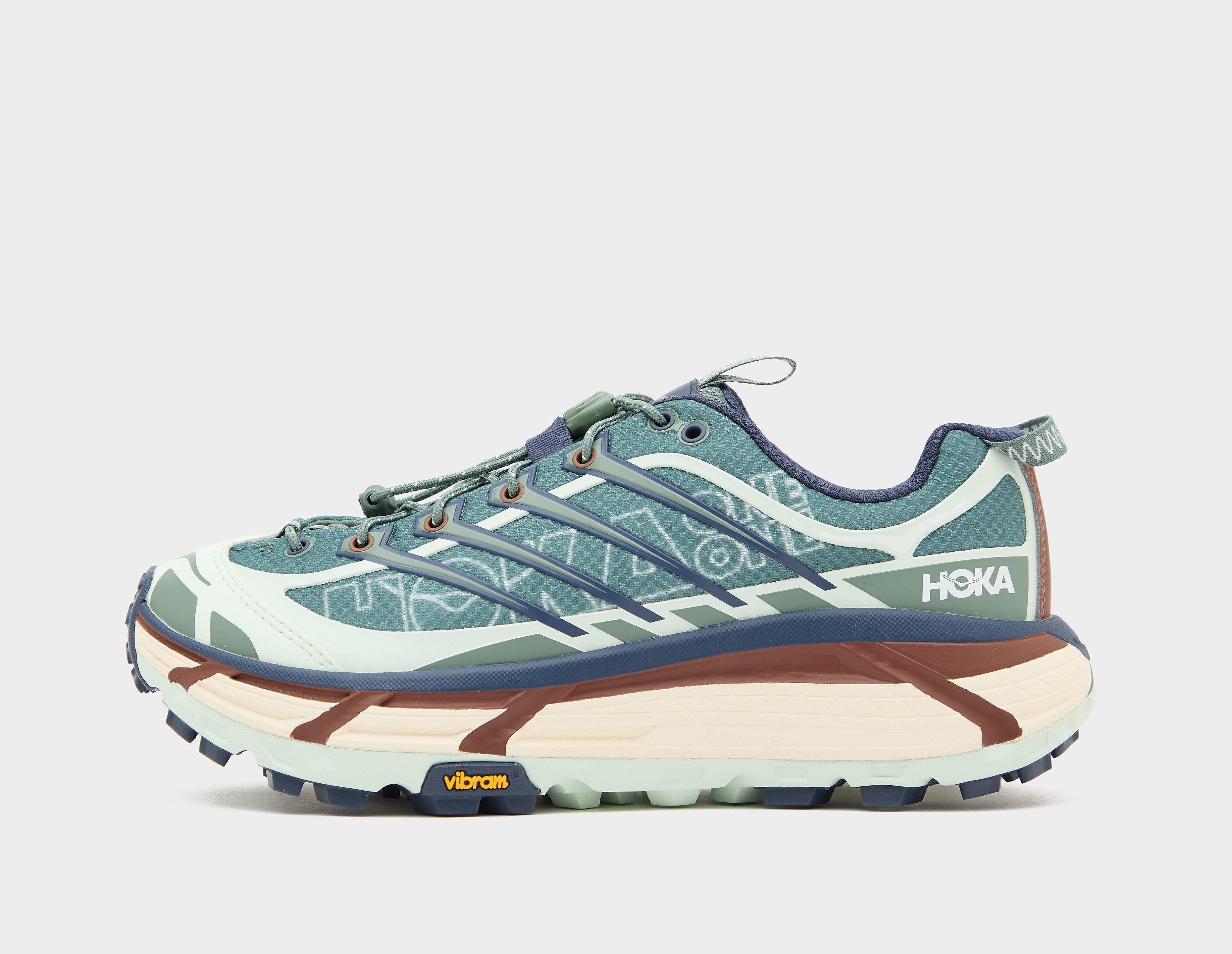 Hoka Women's  Mafate Three2  Blue in Size 2, FootPatrol