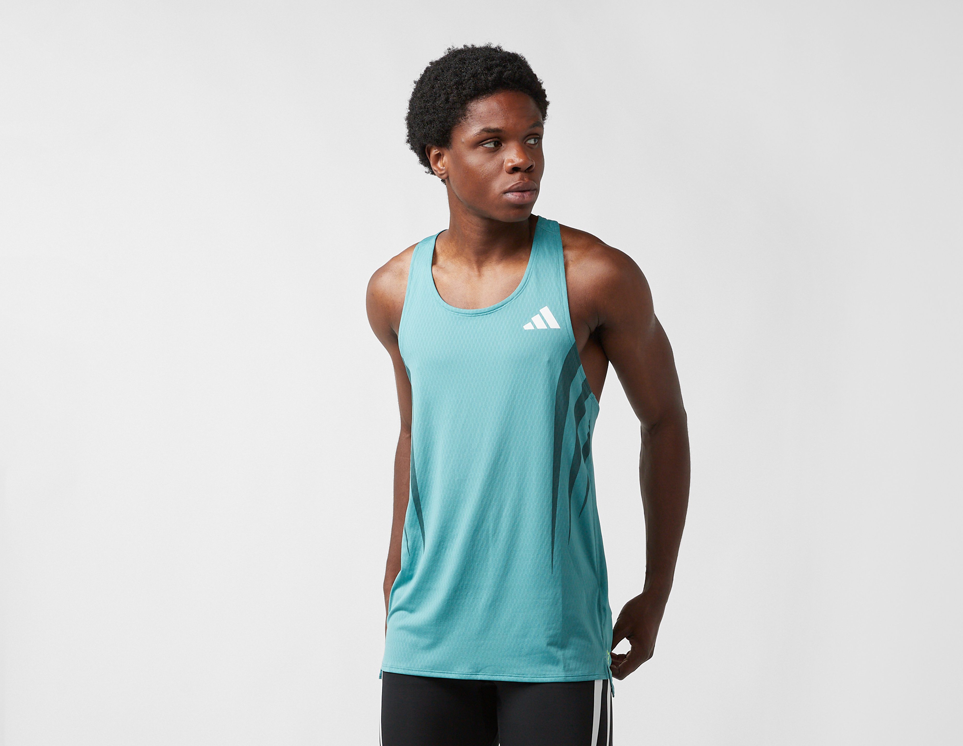 Adidas   Adizero Vest Green in Size Medium, FootPatrol