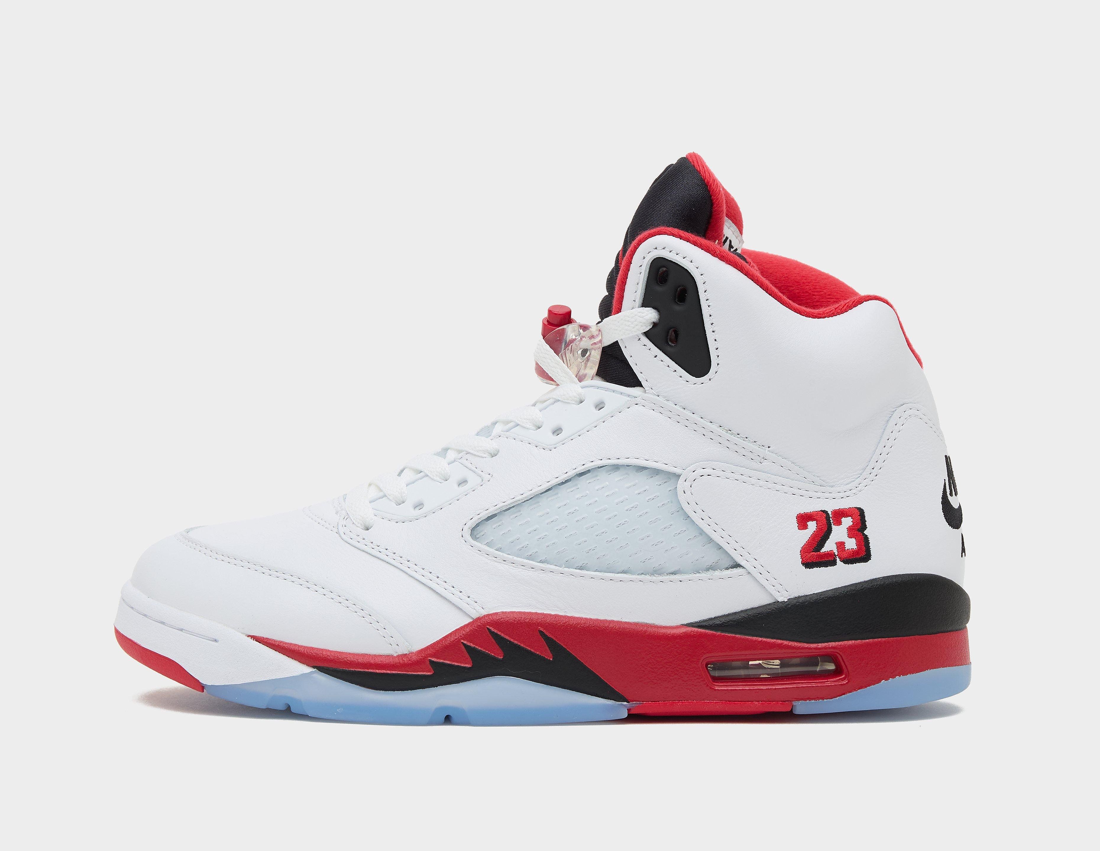 Jordan Men's  Air 5 White in Size 5, FootPatrol