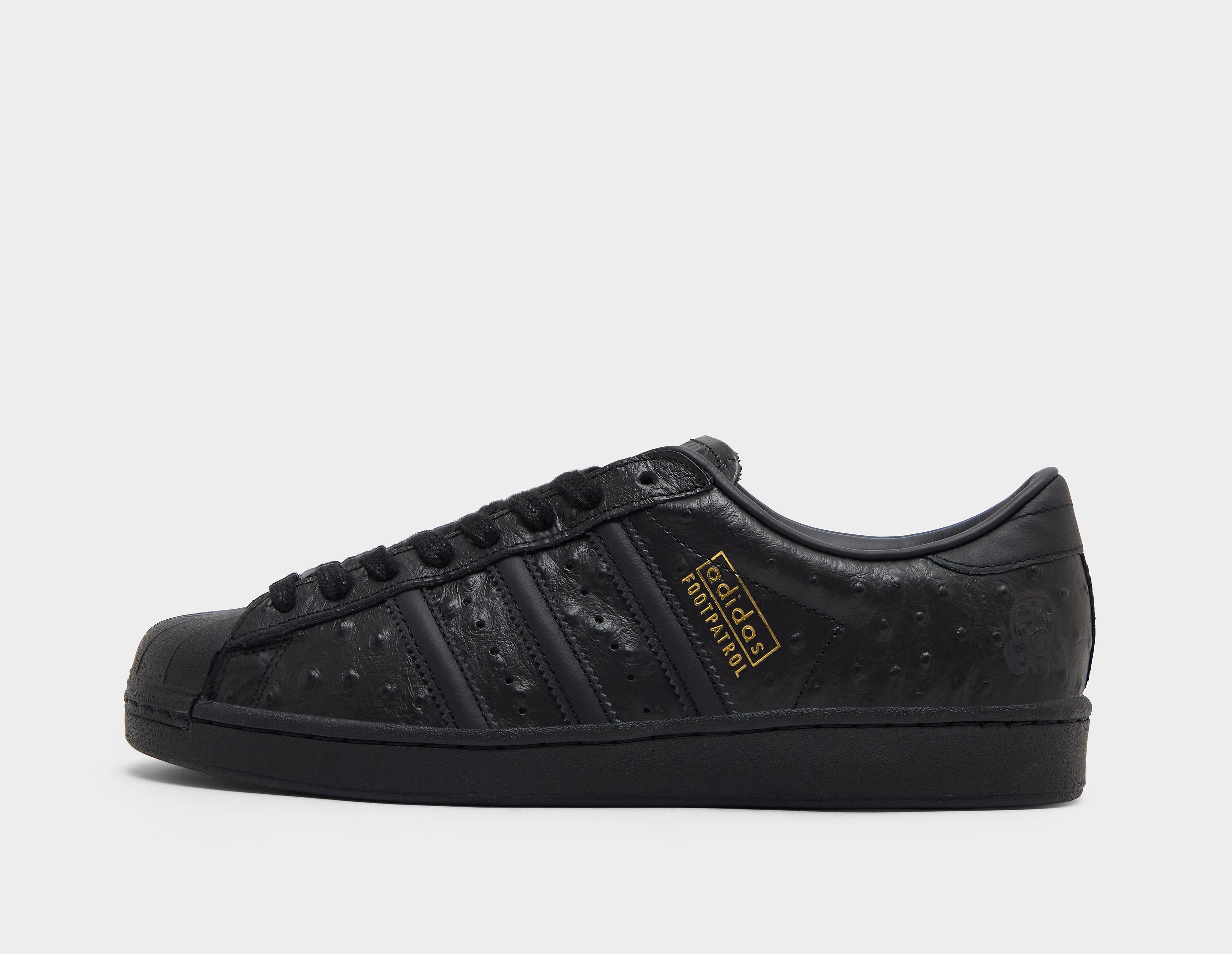 Adidas Men's  Consortium X Footpatrol Superstar Black, FootPatrol