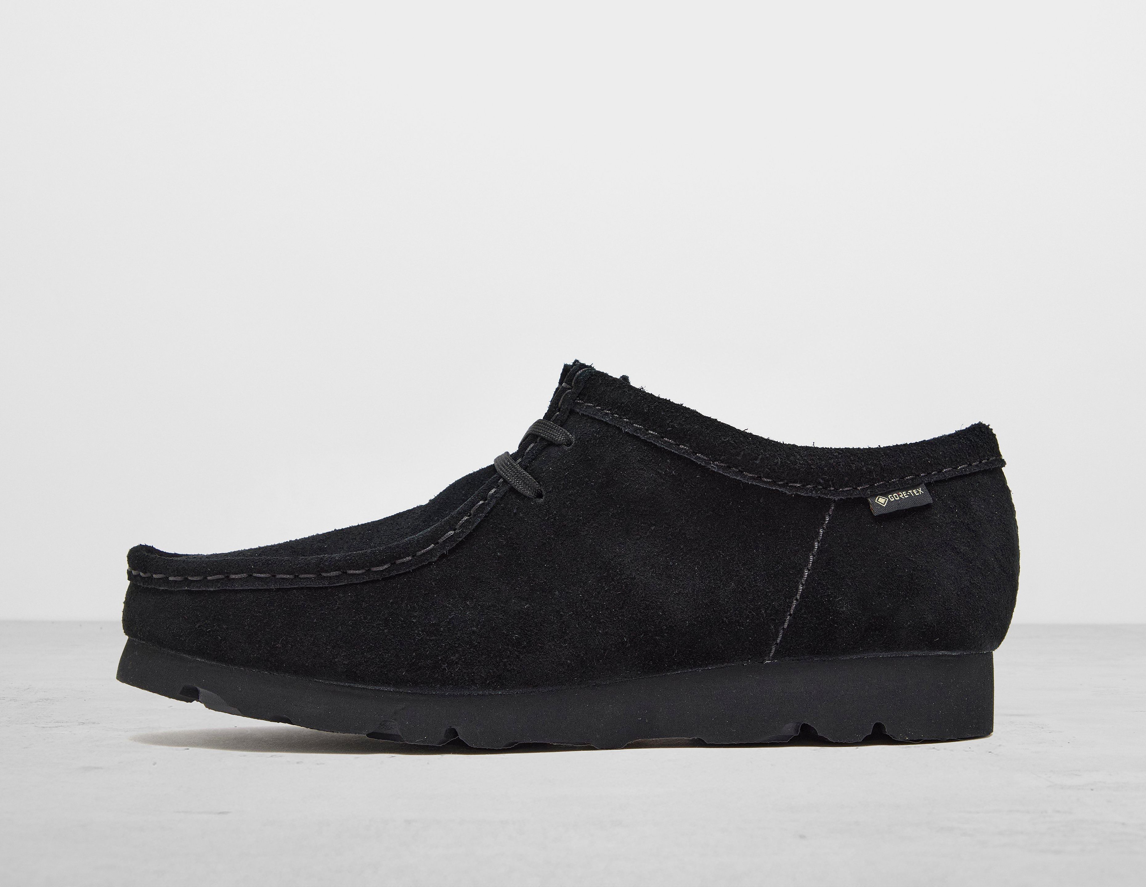 Clarks Wallabee herensneaker zwart