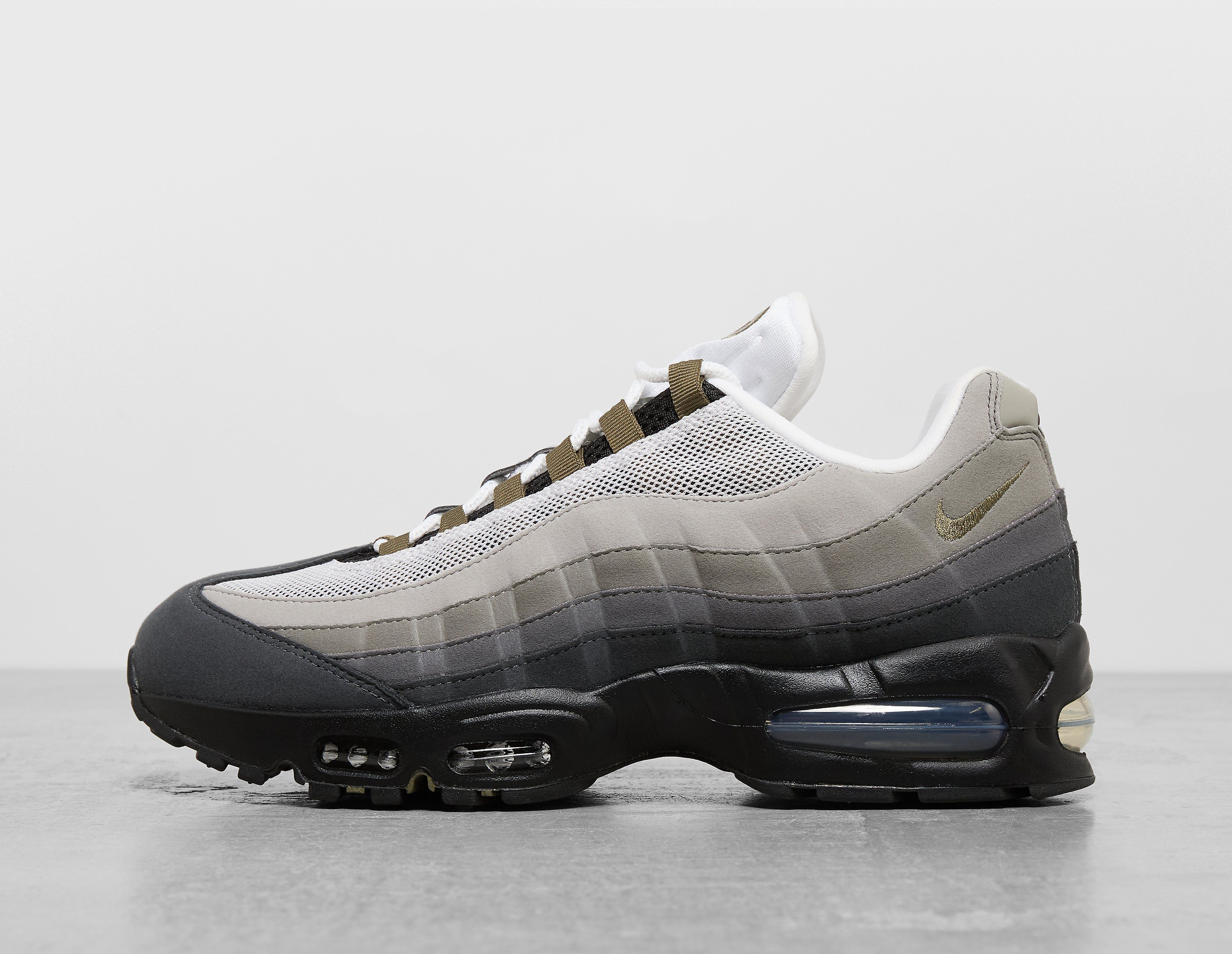 Nike Air Max 95 herensneaker grijs en groen