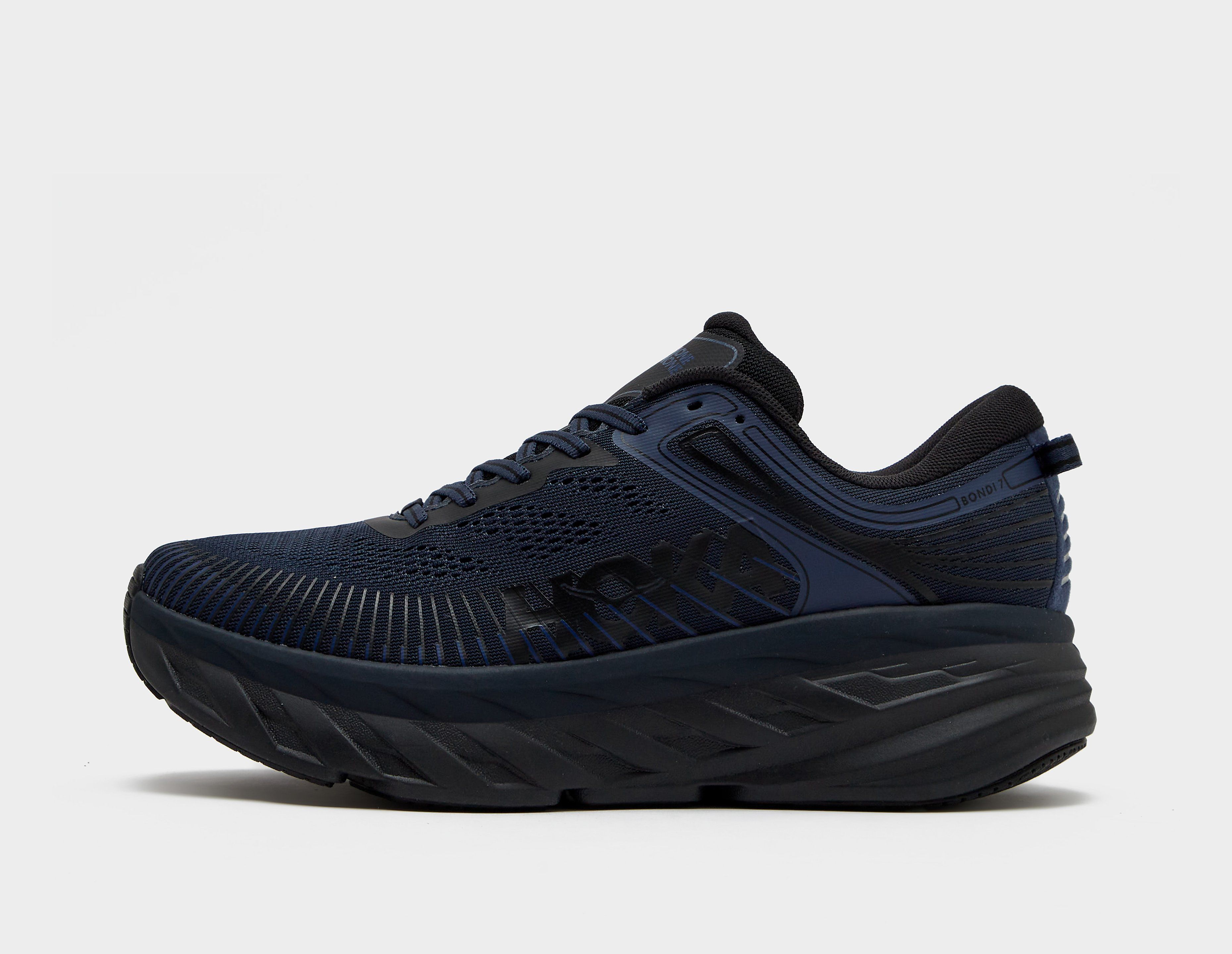 Hoka Men's  Bondi 7 Blue in Size 7, FootPatrol