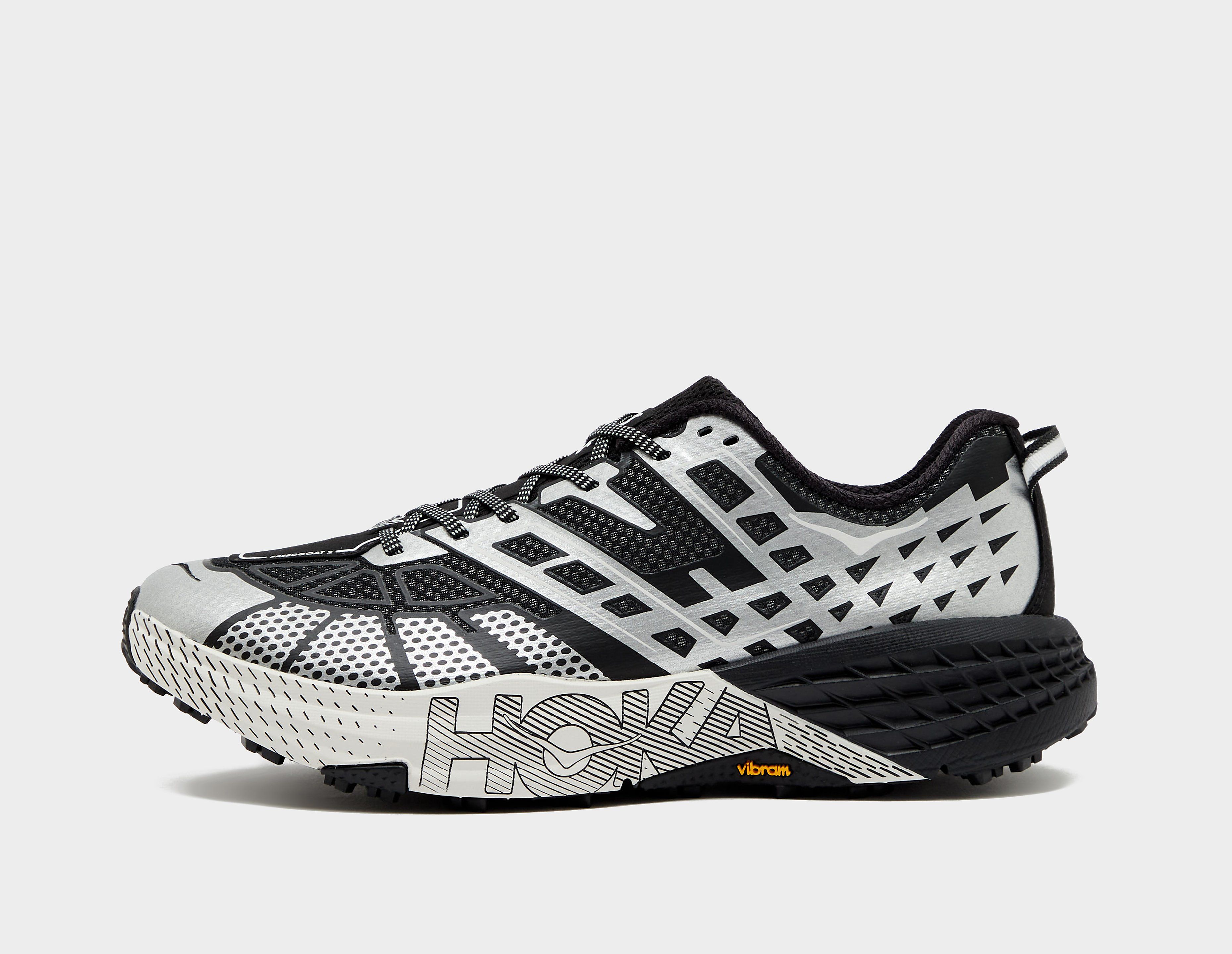 Hoka Men's  Speedgoat 2 Black in Size 2, FootPatrol