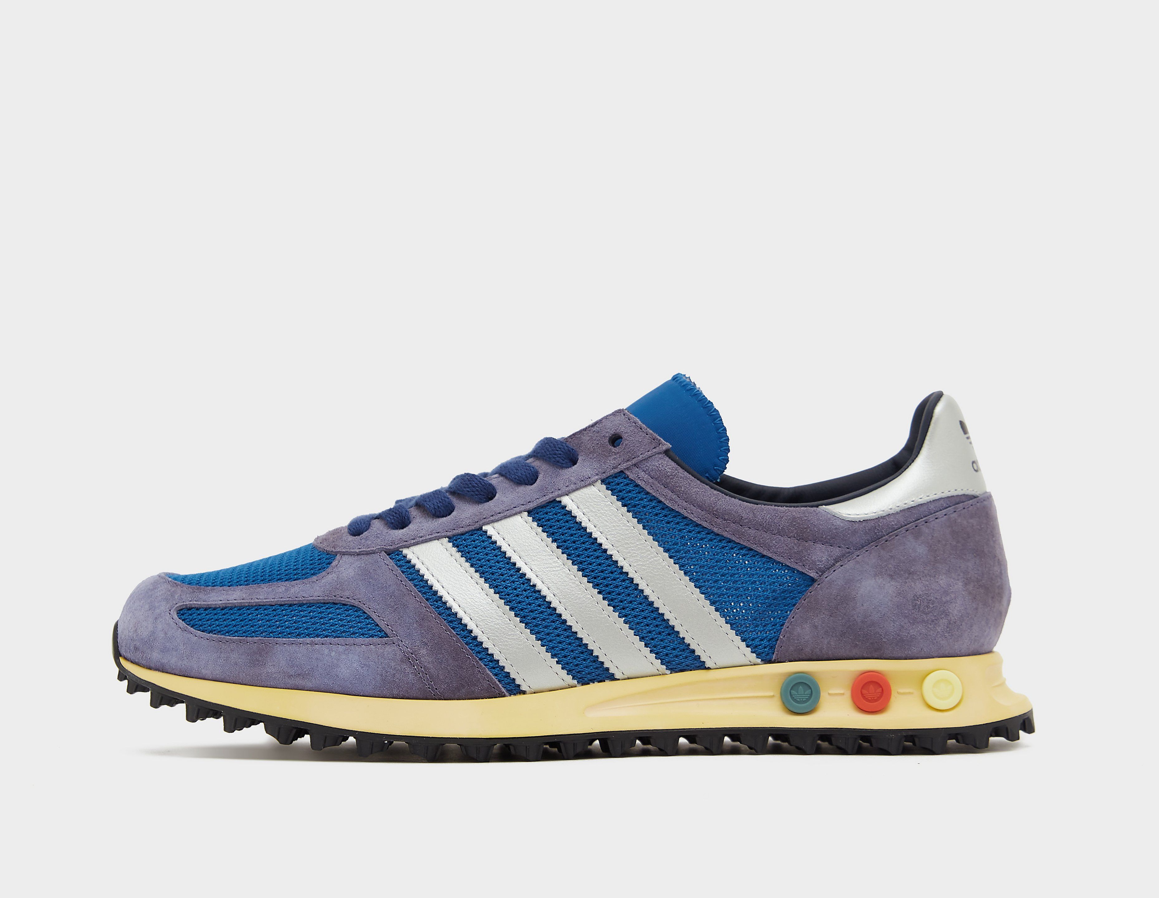 Adidas LA Trainer herensneaker blauw, zilver en paars
