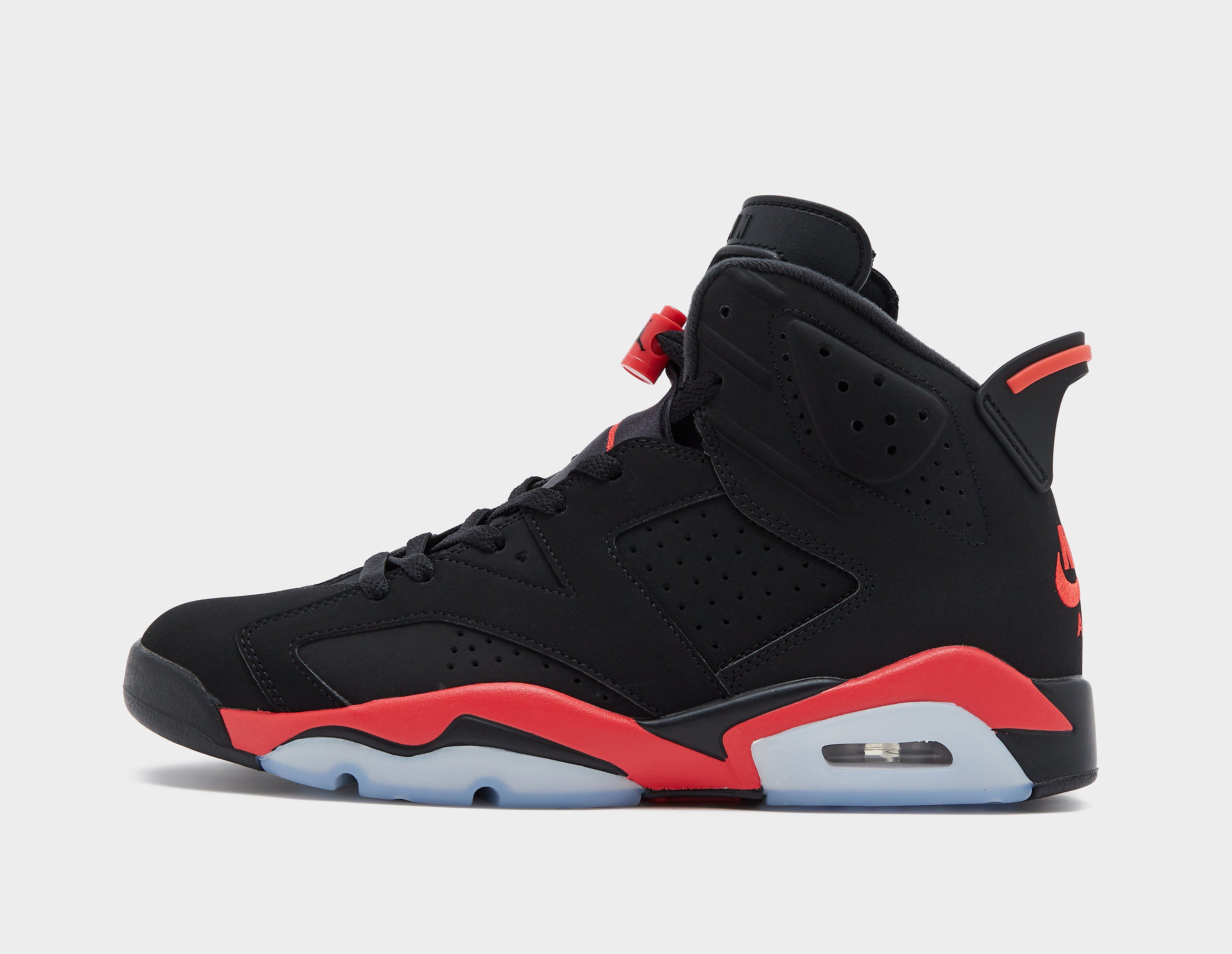 Jordan Men's  Air 6 Retro 'Infrared Salesman' Black in Size 6, FootPatrol