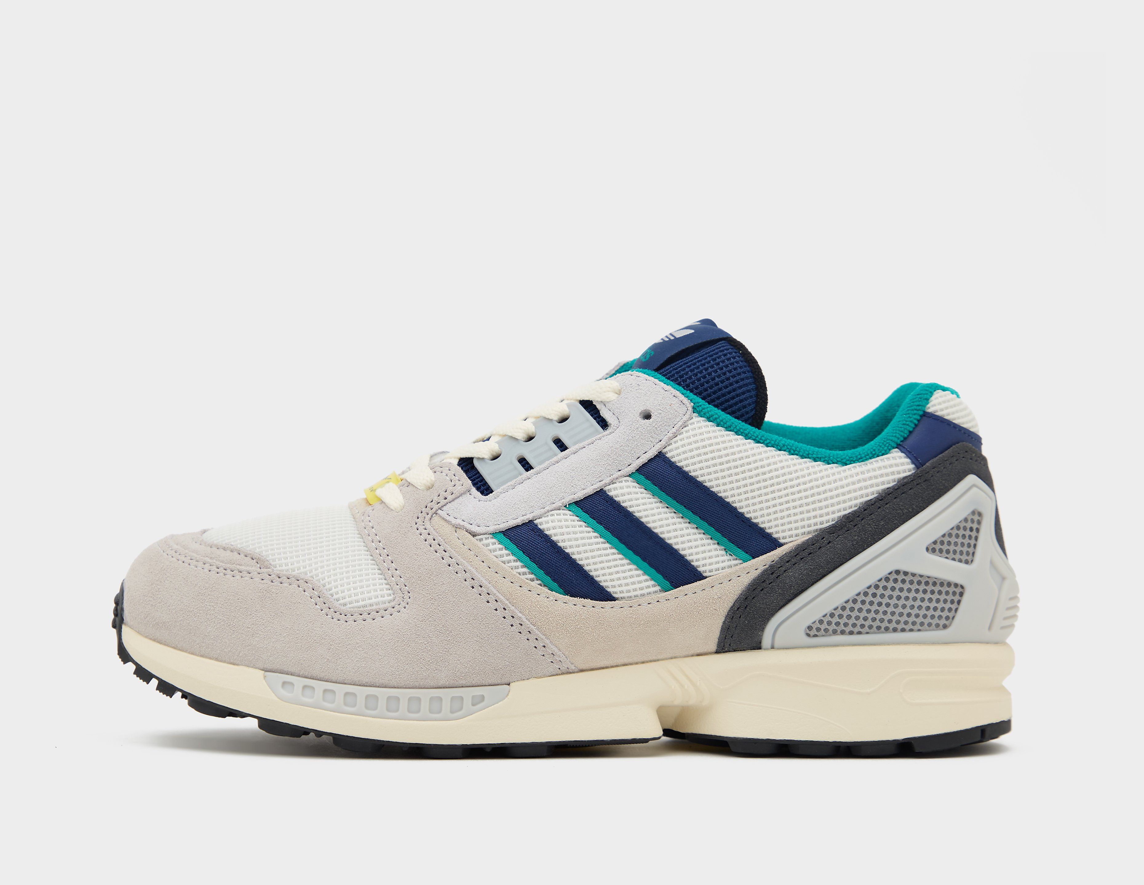 Adidas ZX 8000 herensneaker grijs, blauw en groen