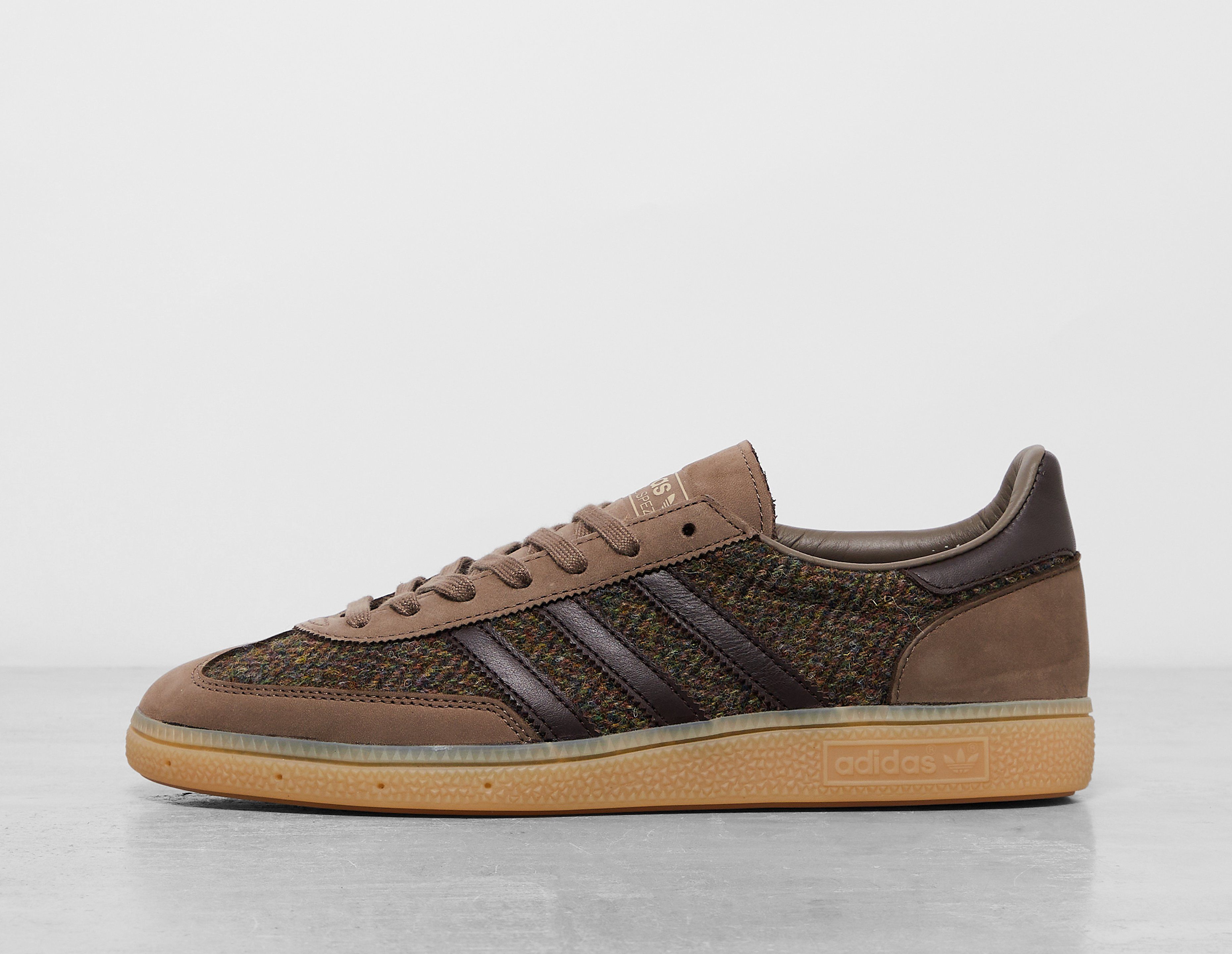 Adidas Originals Men's  Handball Spezial Harris Tweed Brown, FootPatrol
