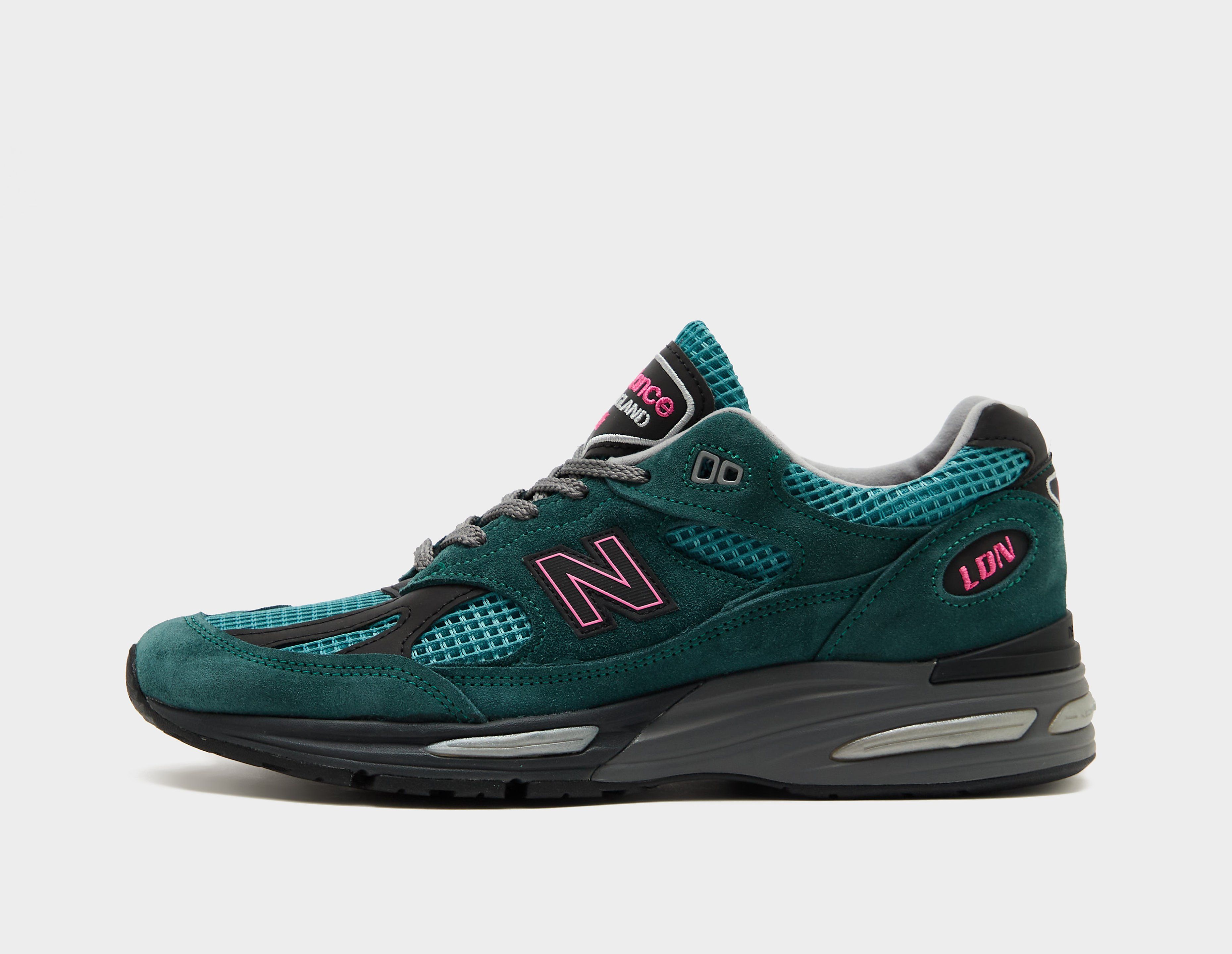 New Balance Men's  991V2 Made In Uk 'London Marathon' Green, FootPatrol