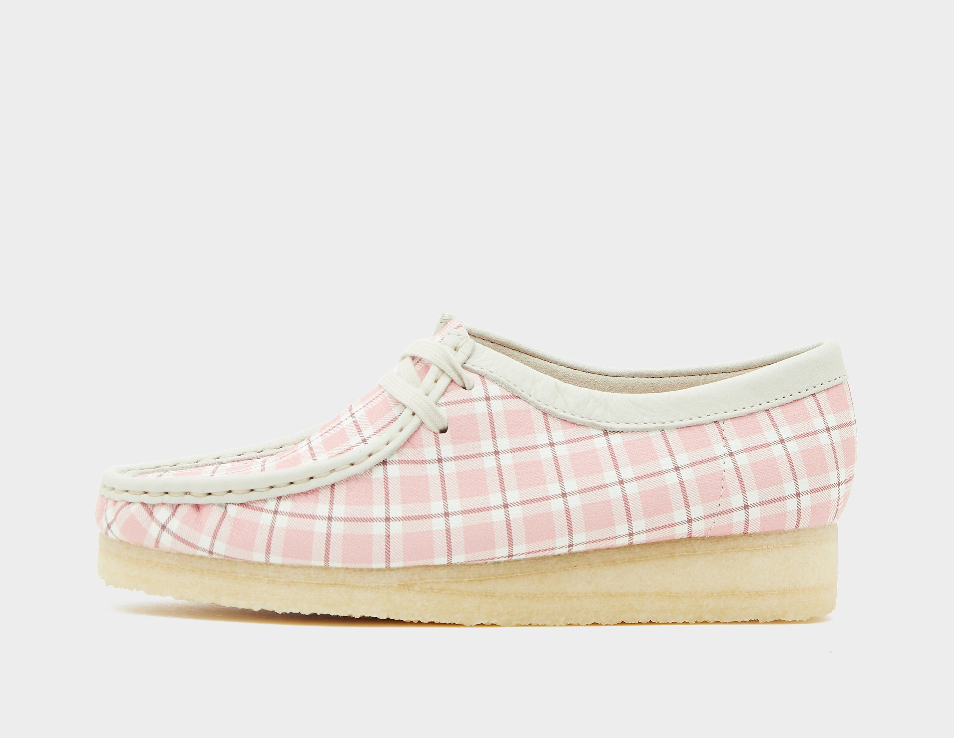 Clarks Wallabee damessneaker roze