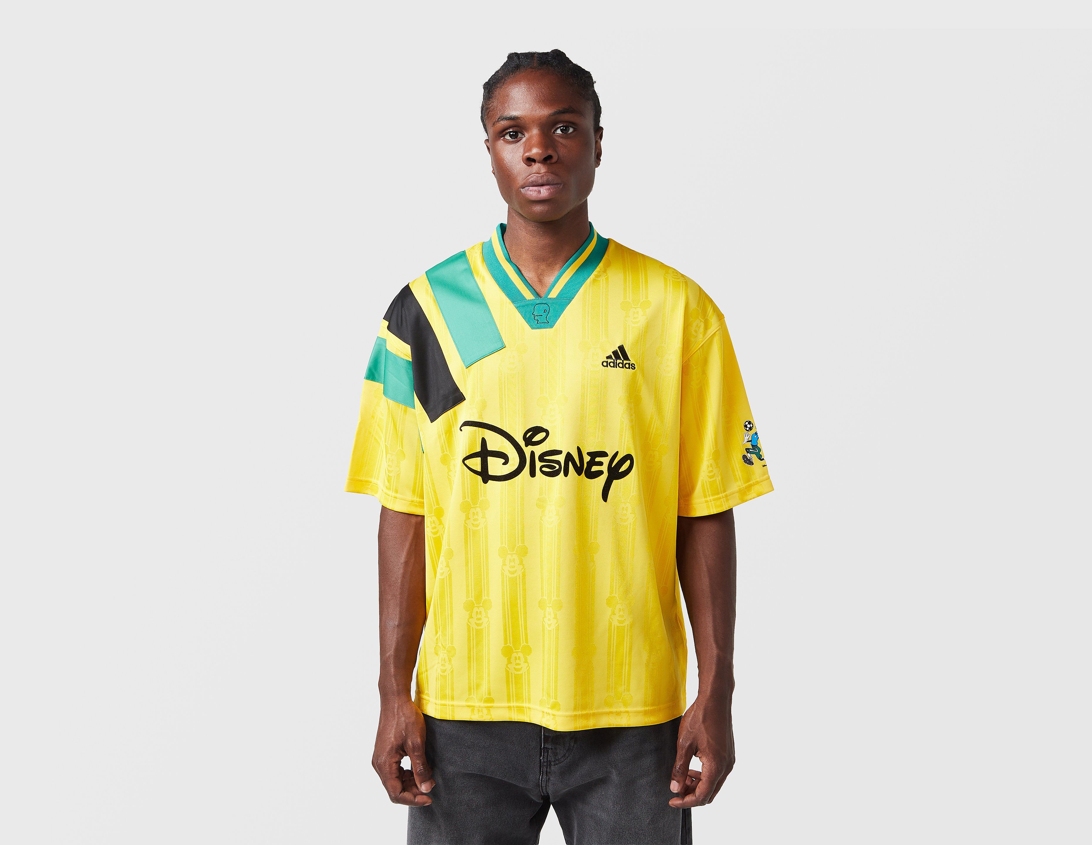 Adidas   x Brain Dead x Disney Football Jersey Yellow in Size Medium, FootPatrol