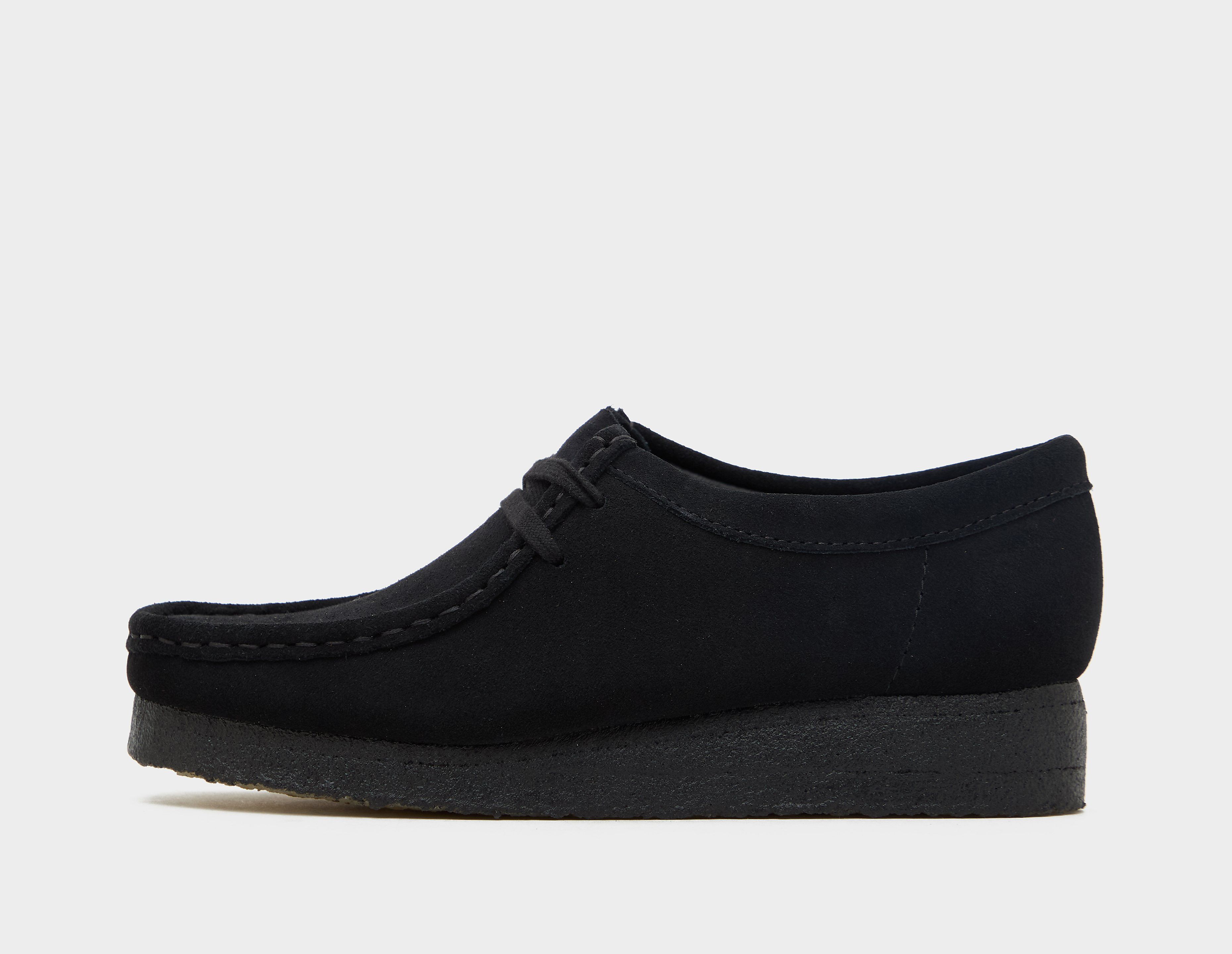 Clarks Wallabee damessneaker zwart
