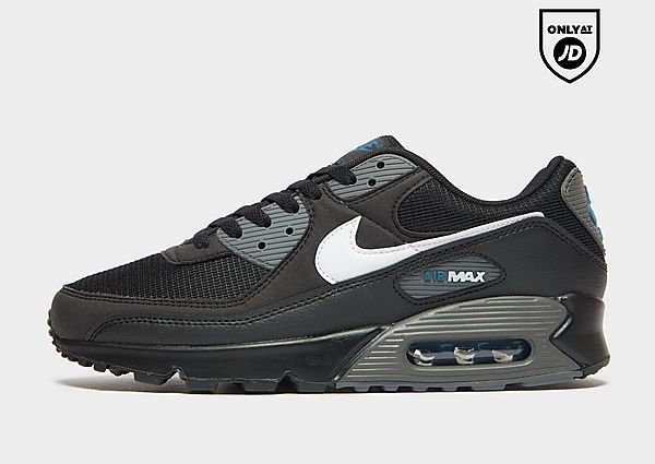 Nike Air Max 90 Miehet - Mens, Black/Marina/Iron Grey/White