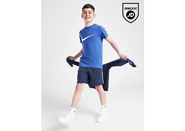 Nike Repeat Poly Knit Shorts Junior Navy Kind Navy