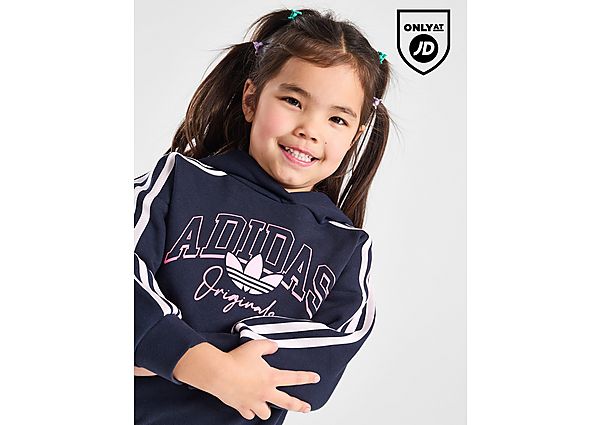 adidas Originals Girls' Collegiate Overhead Tracksuit Children - Mens, Navy