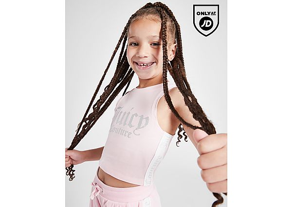 Juicy Couture Girls' Vest Shorts Set Children Pink
